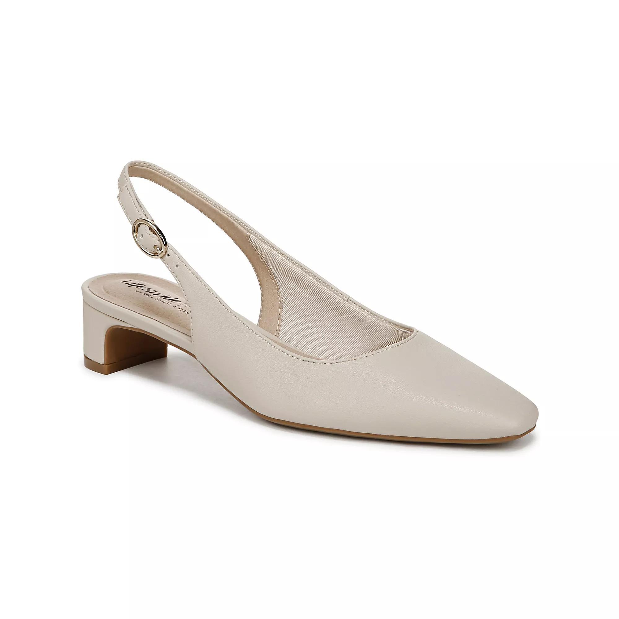 LifeStride Lorena Women's Slingback Dress Shoes, Size: 9, Pebble Brown Product Image