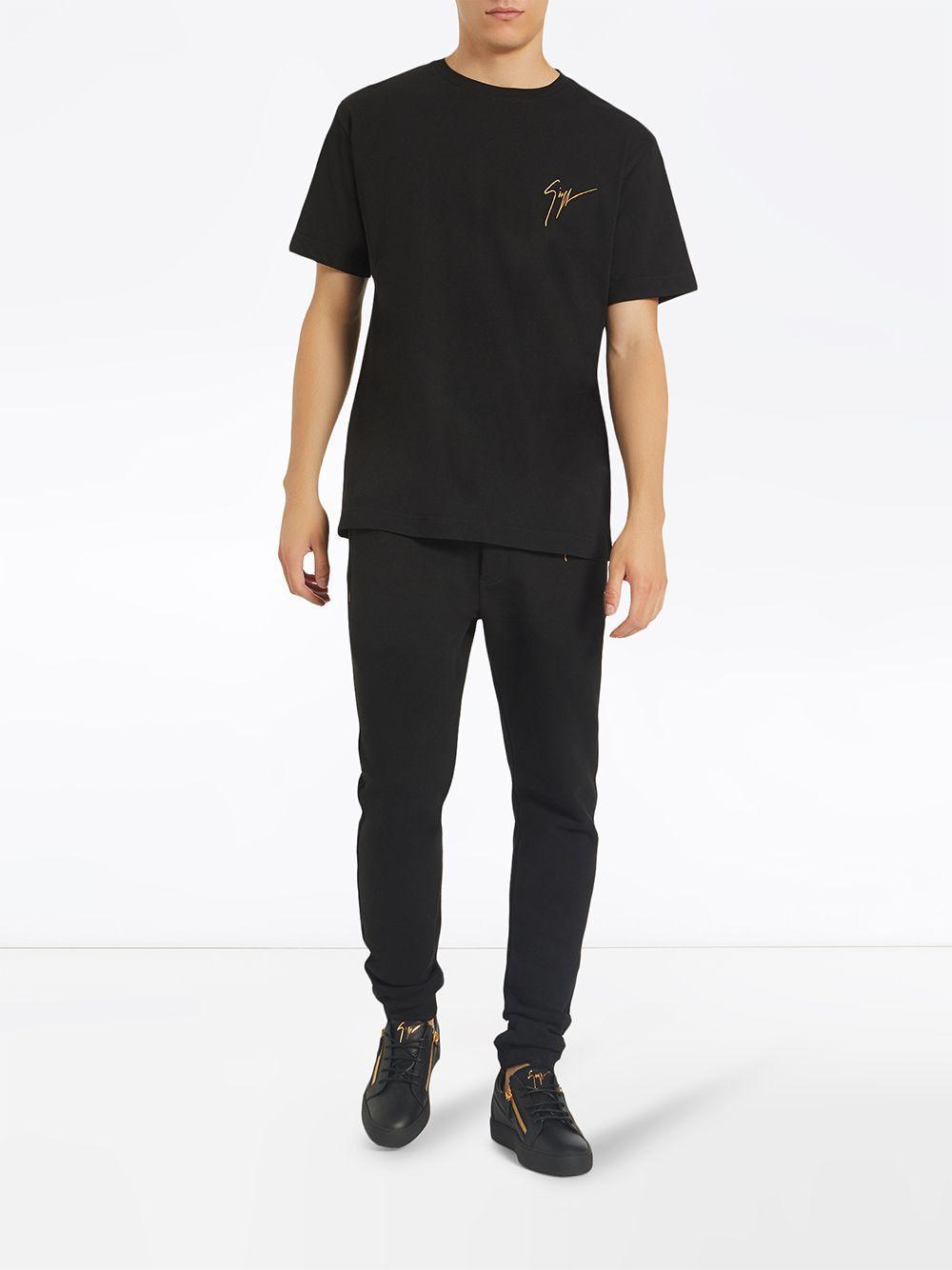 logo embroidered T-shirt Product Image