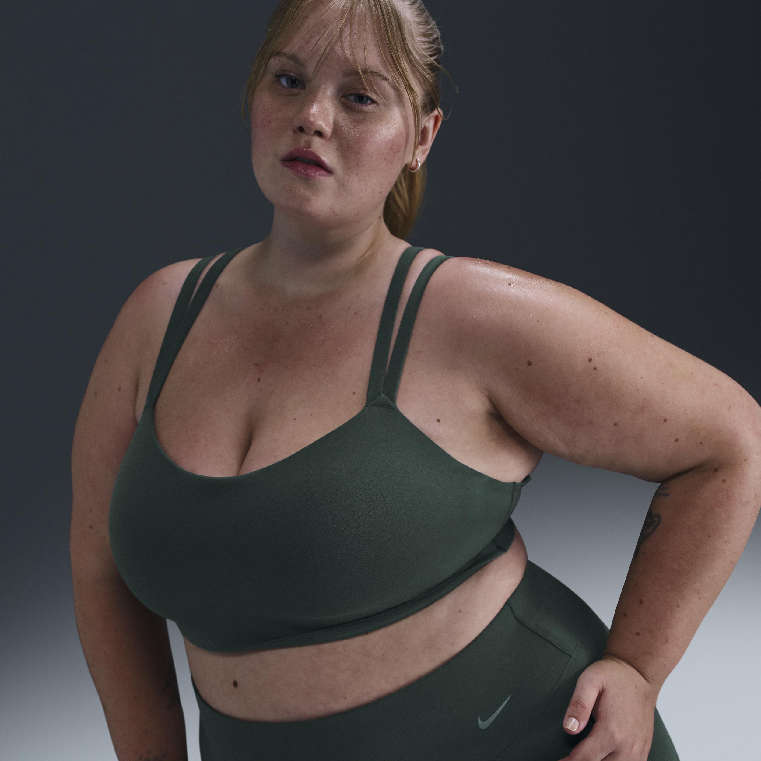 Nike Women's Zenvy Strappy Light-Support Padded Sports Bra (Plus Size) Product Image