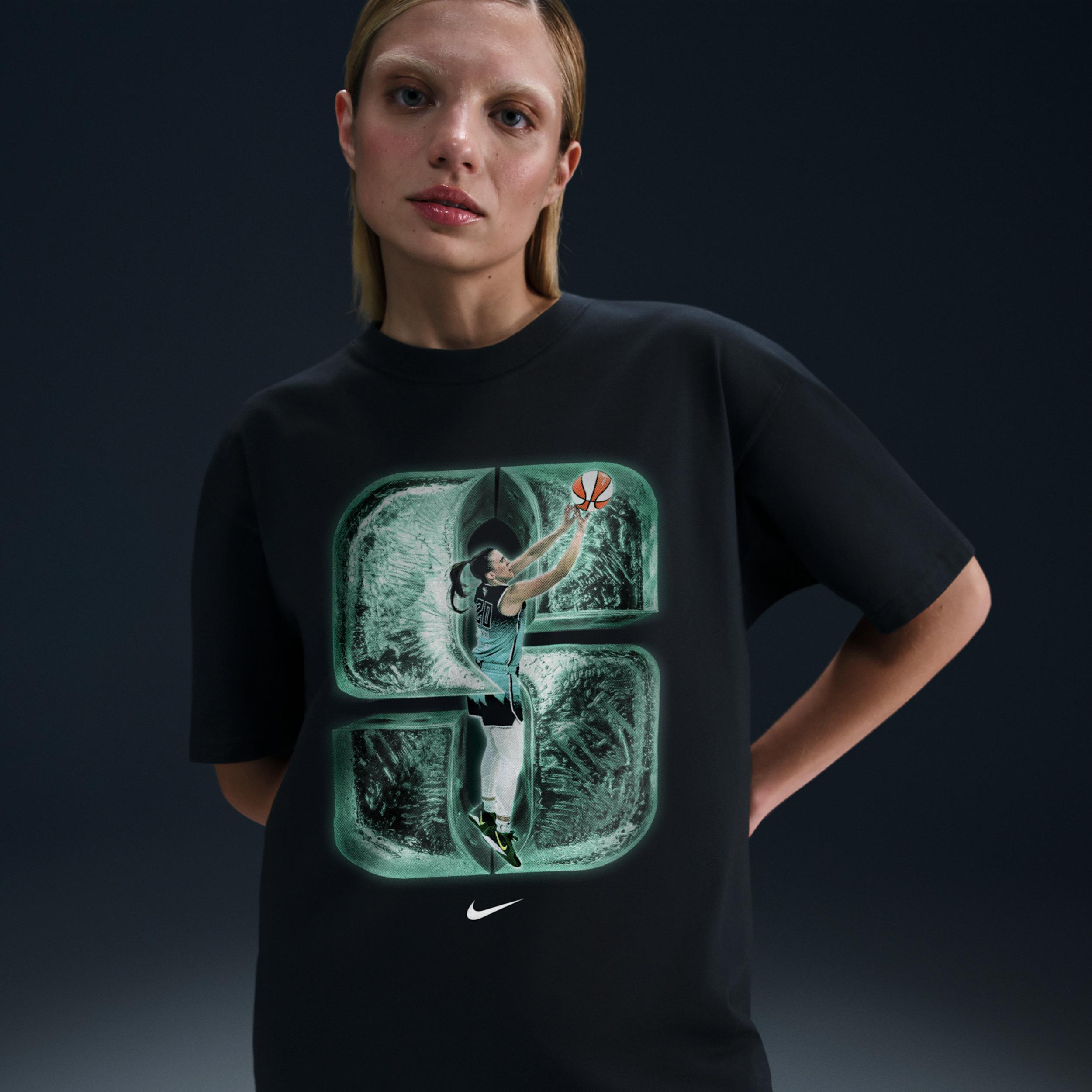 Sabrina Ionescu "So Win" Adult Nike Men's Basketball T-Shirt Product Image