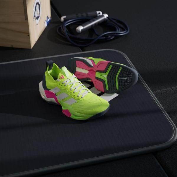 adidas Rapidmove ADV 2 HIIT training shoes Lucid Lemon 11 Womens Product Image