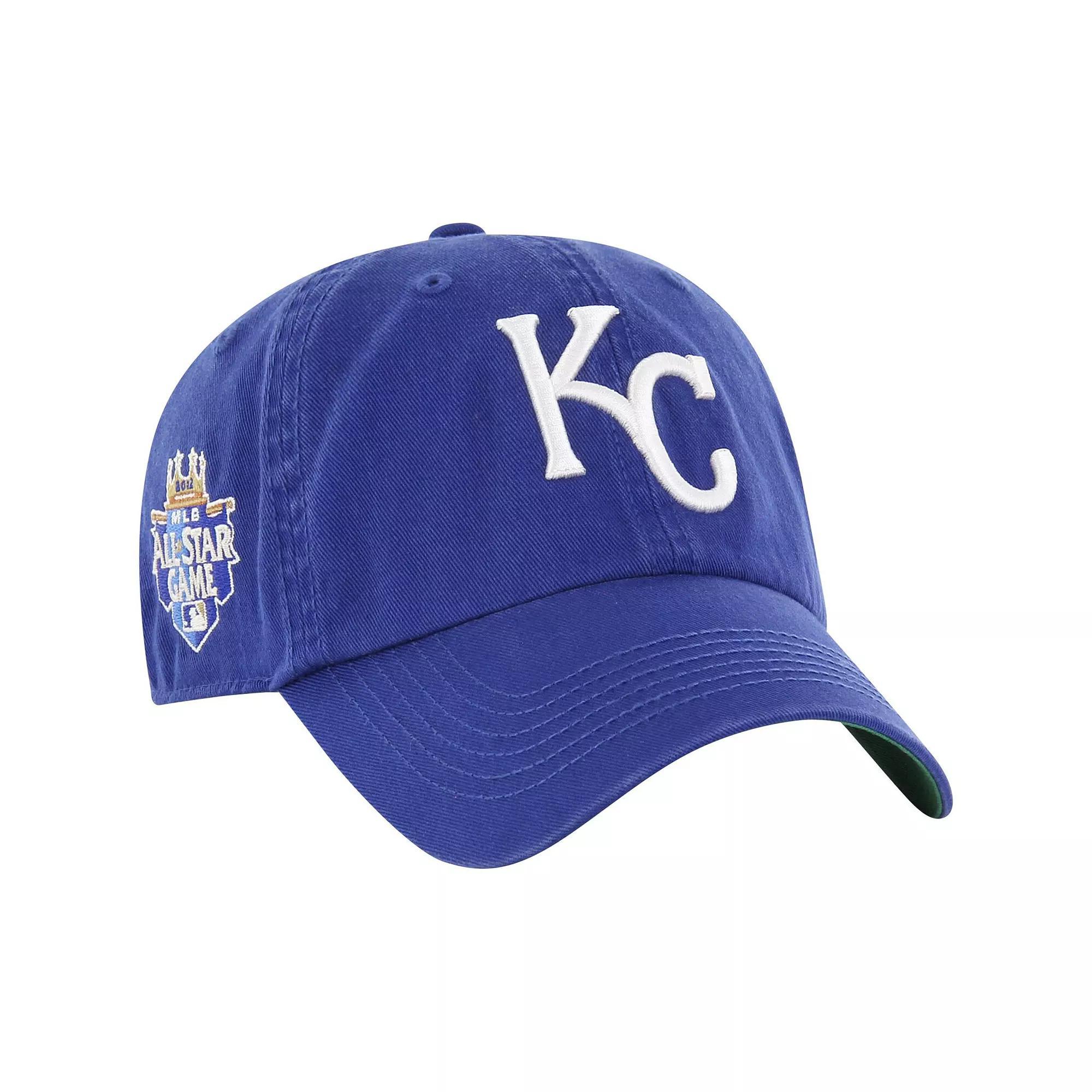 Men's '47 Royal Kansas City Royals Sure Shot Classic Franchise Fitted Hat, Size: Medium, Blue Product Image