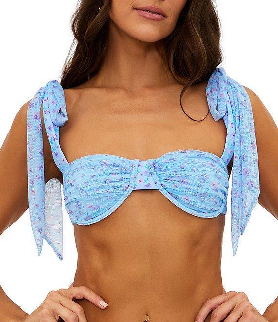Beach Riot Paige Mesh Side Cheeky Swim Bottom Product Image