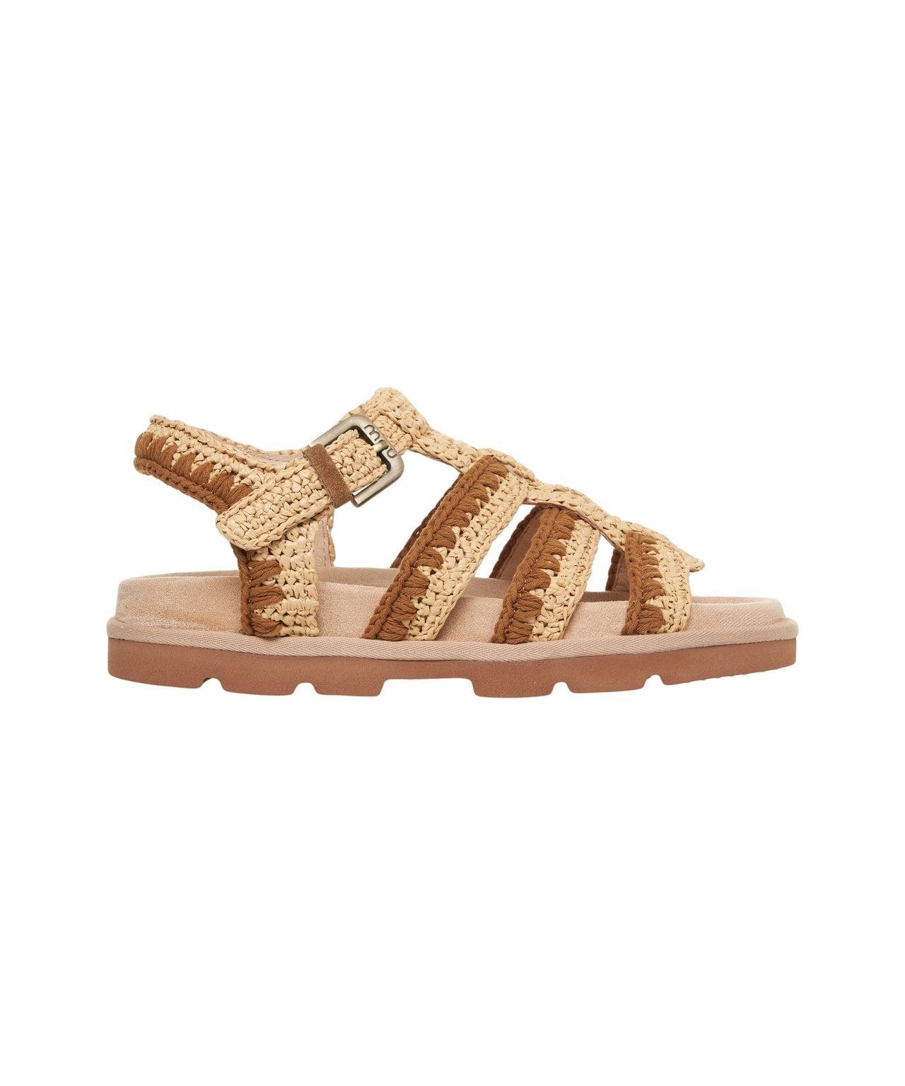 Raffia Sandals Product Image