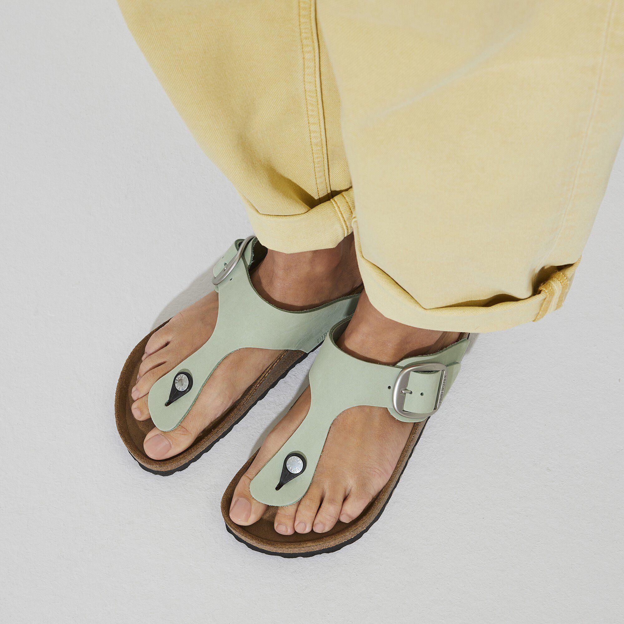 Gizeh Big Buckle Nubuk Leather Product Image