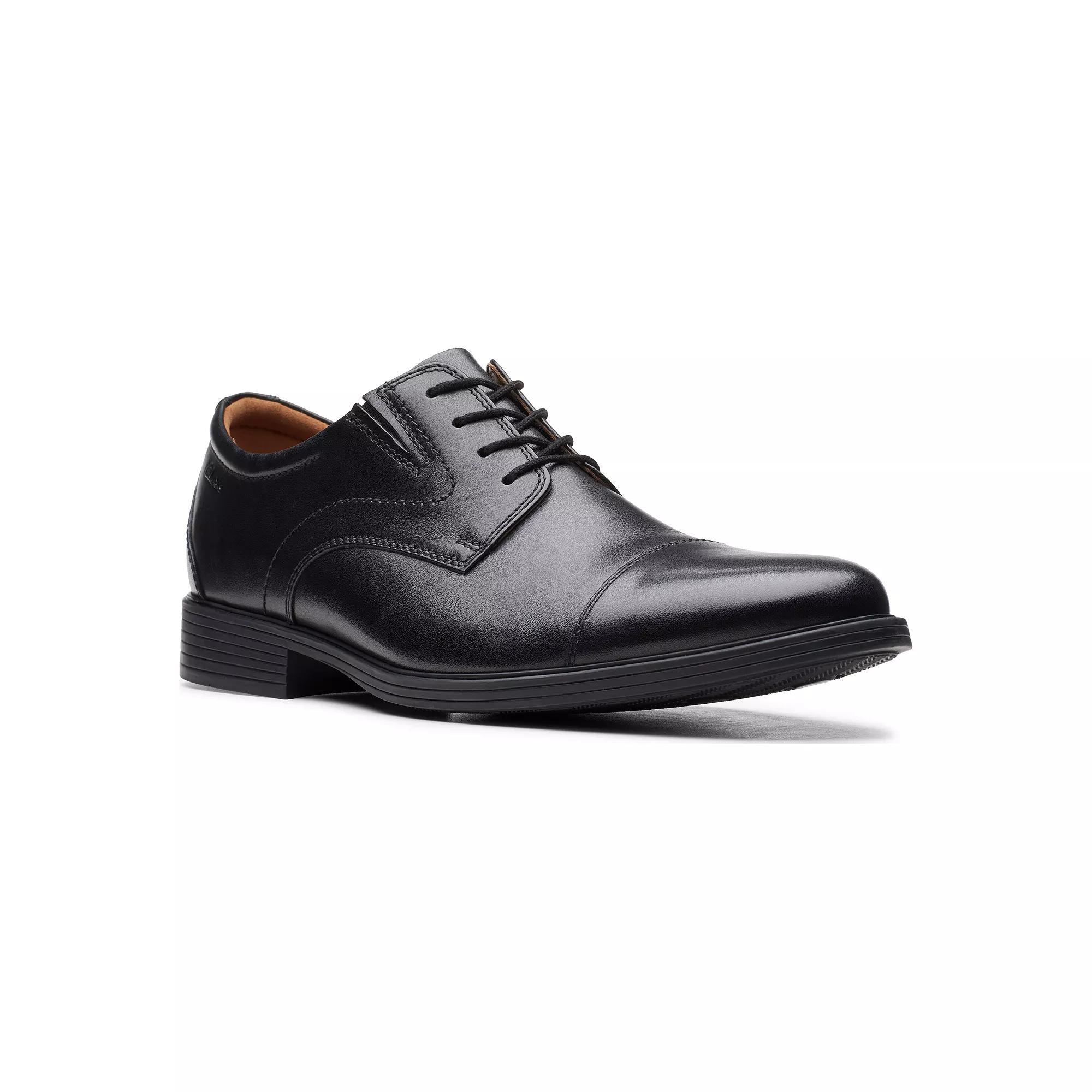 Clarks Whiddon Cap Mens Leather Dress Shoes Product Image