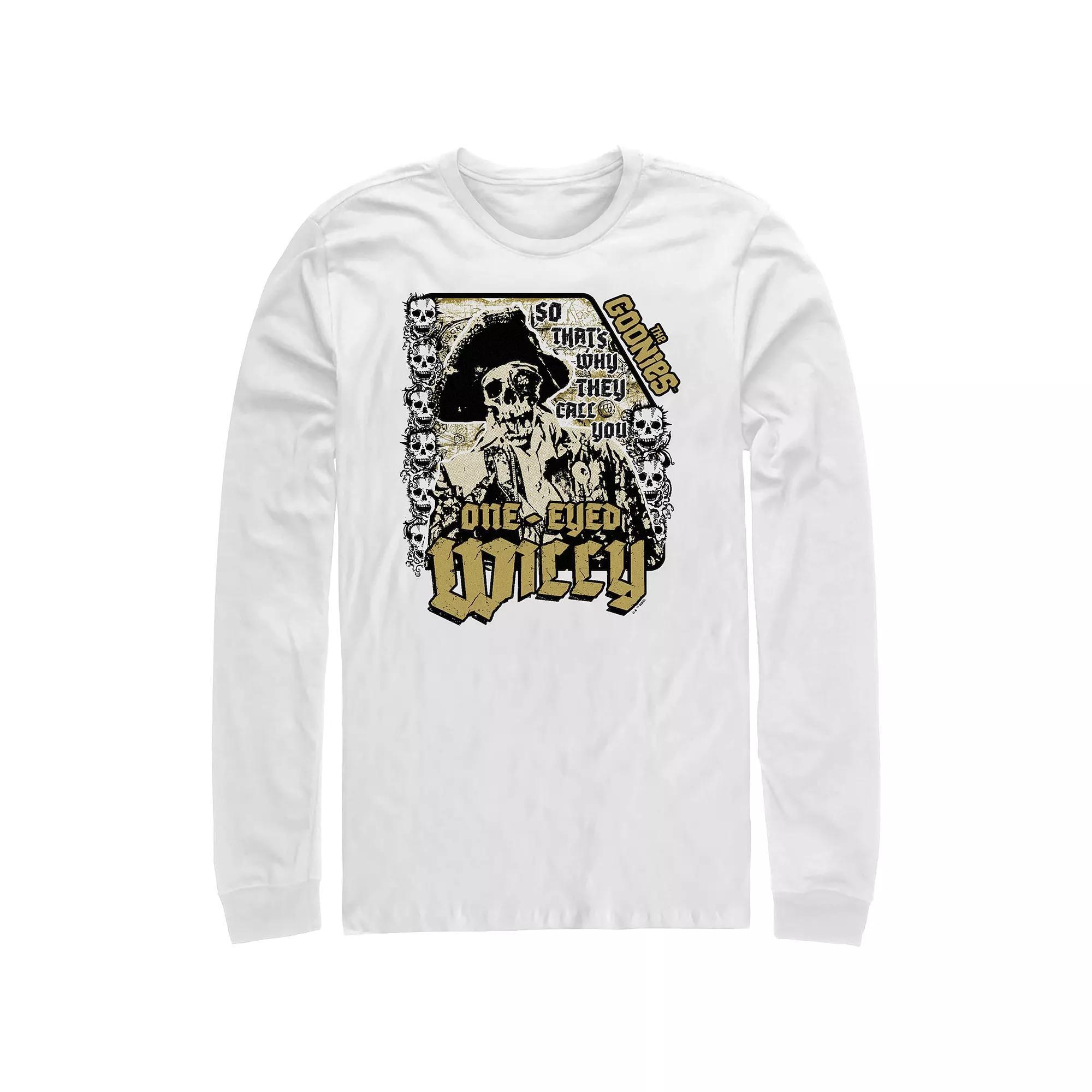 Men's The Goonies One Eyed Willy Graphic Tee, Size: Large, White Product Image