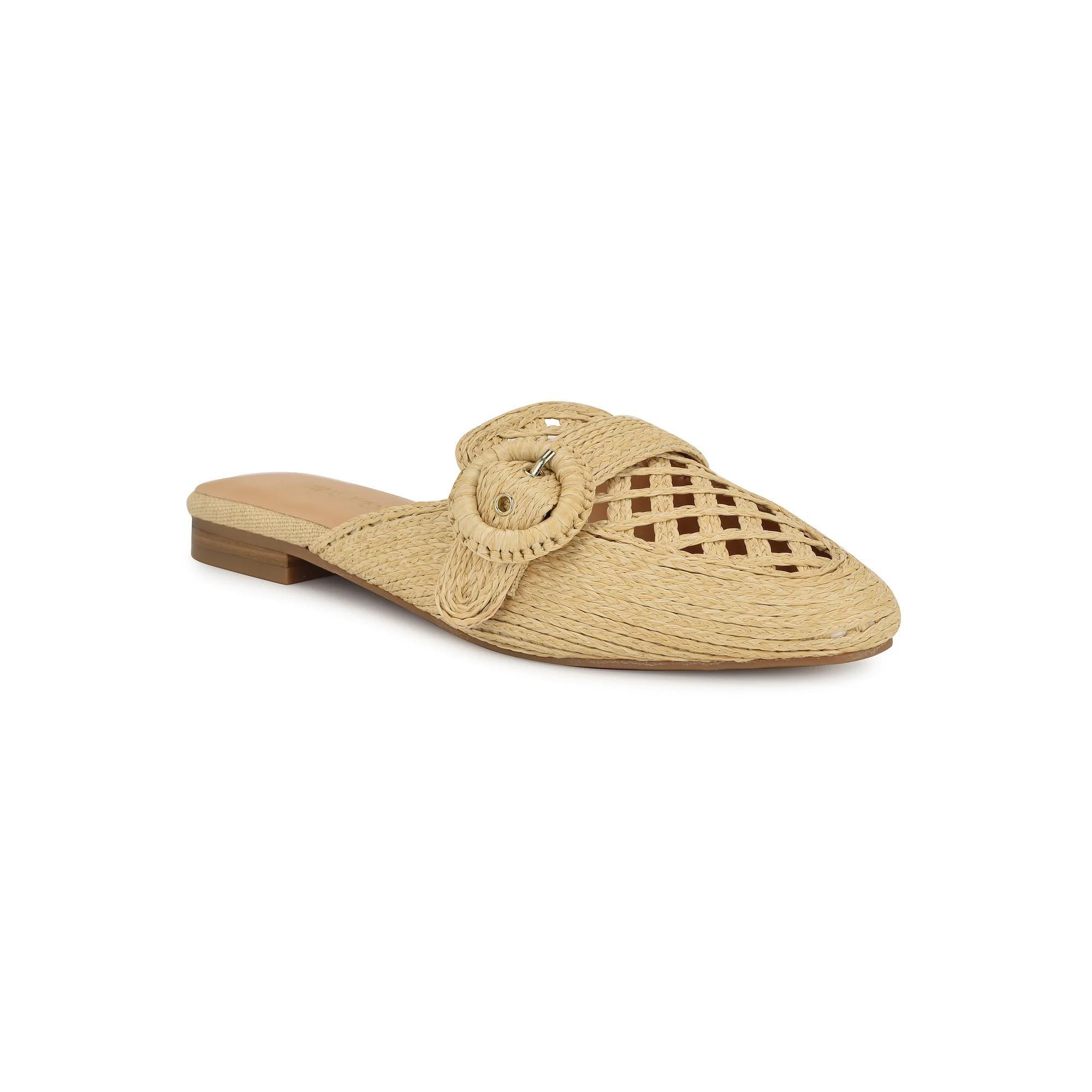 Nine West Caspe Women's Casual Slip-On Pointy Toe Mules, Size: 11, Light Natural Product Image