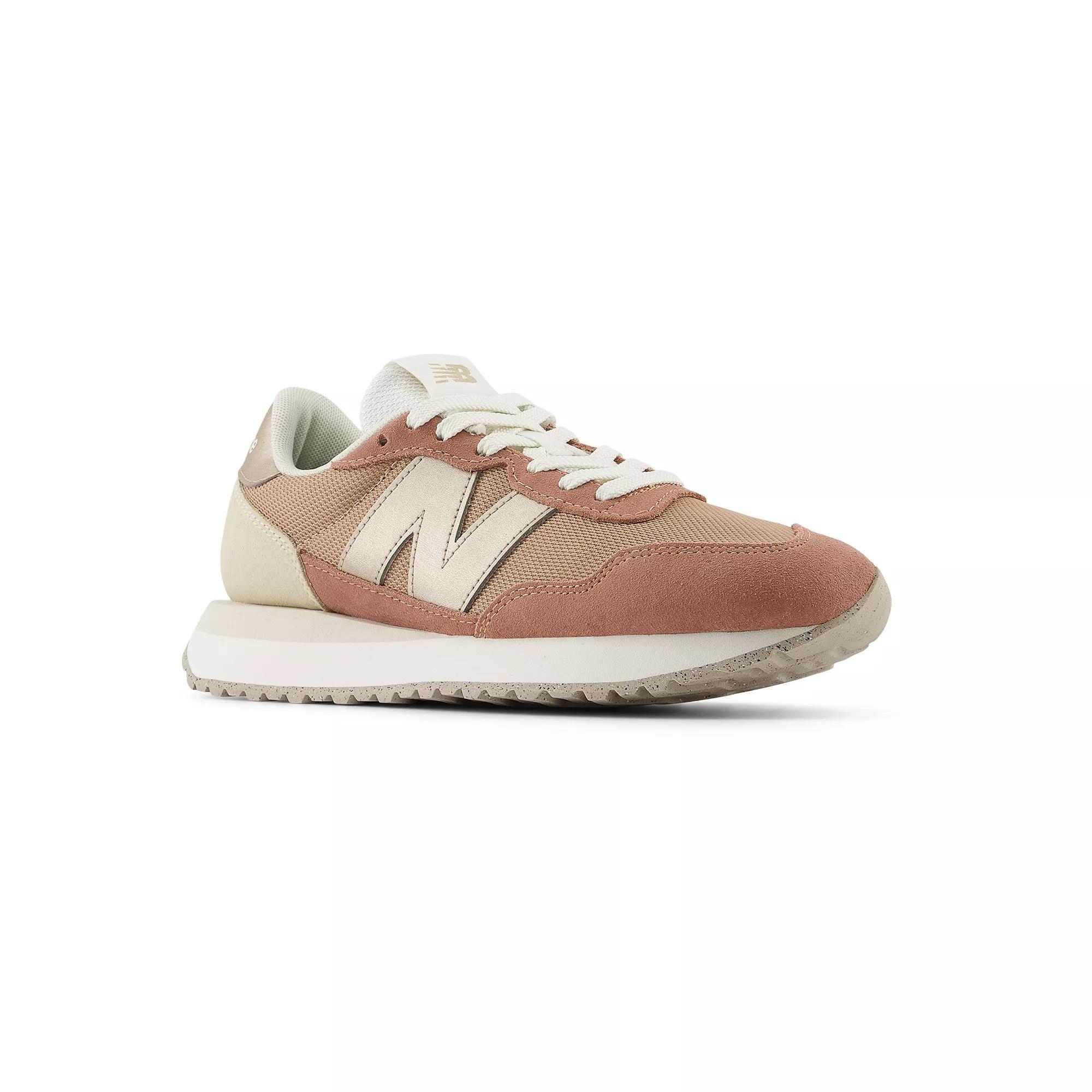 New Balance® 237 Women's Sneakers, Size: 12, White Pink Product Image