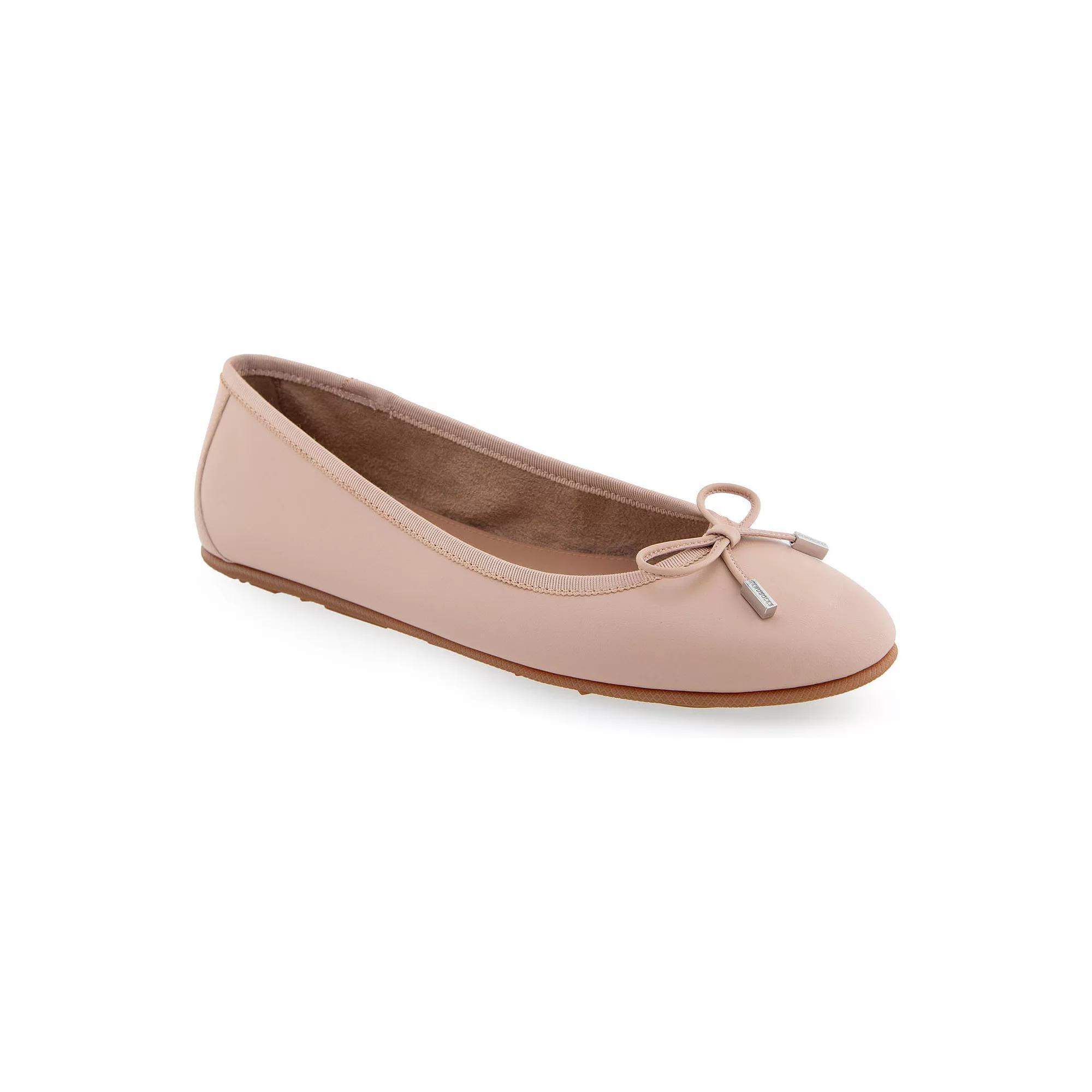 Aerosoles Pia Womens Leather Ballet Flats Product Image