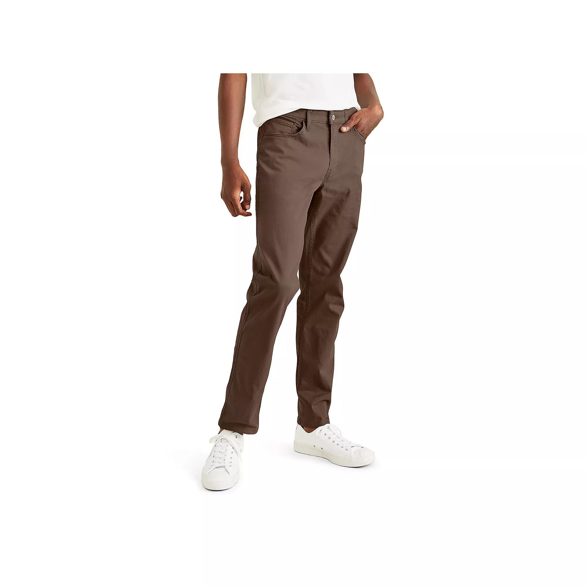 Mens Dockers Jean Cut Khaki All-Seasons Tech Straight-Fit Pants Product Image