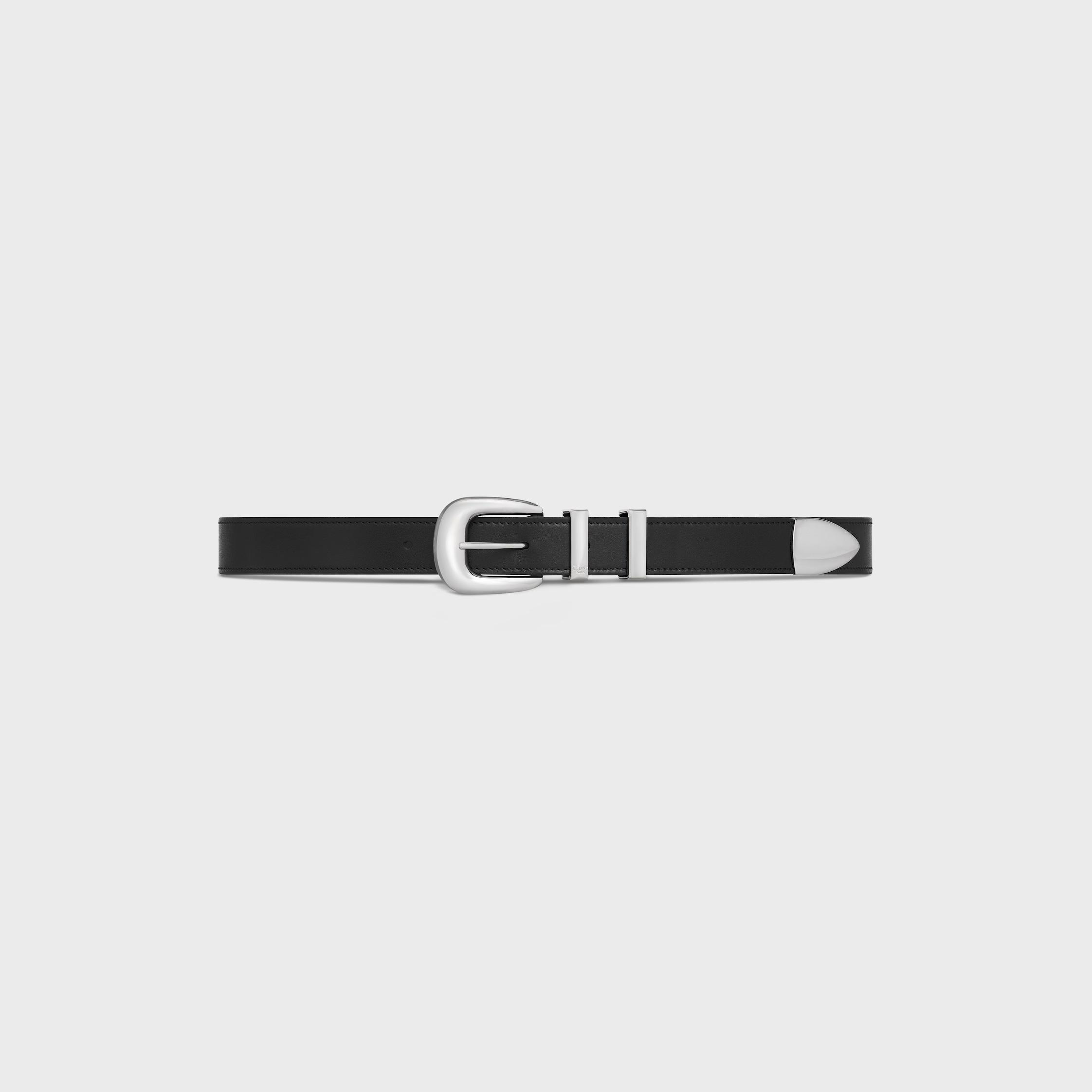 MEDIUM 25MM WESTERN BELT in VINTAGE CALFSKIN Product Image