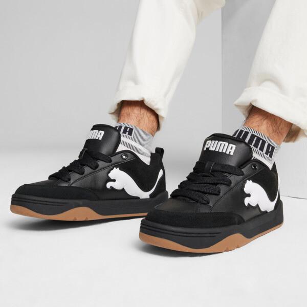 PUMA Park Lifestyle Men's Sneakers in Black/White Product Image