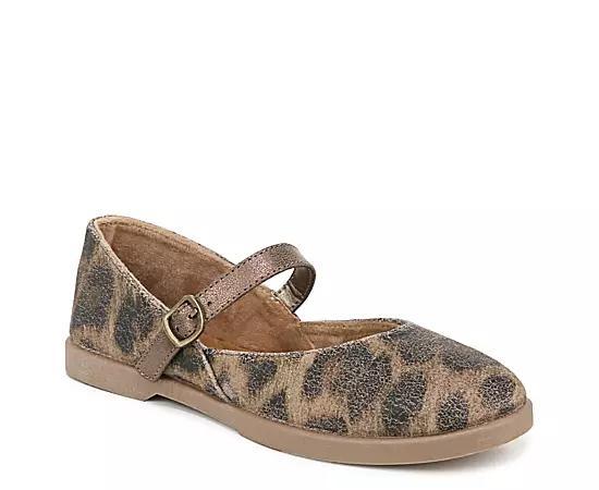 Blowfish Malibu Empower Women's Mary Jane Flats, Size: 8.5, Leopard Fabric Product Image