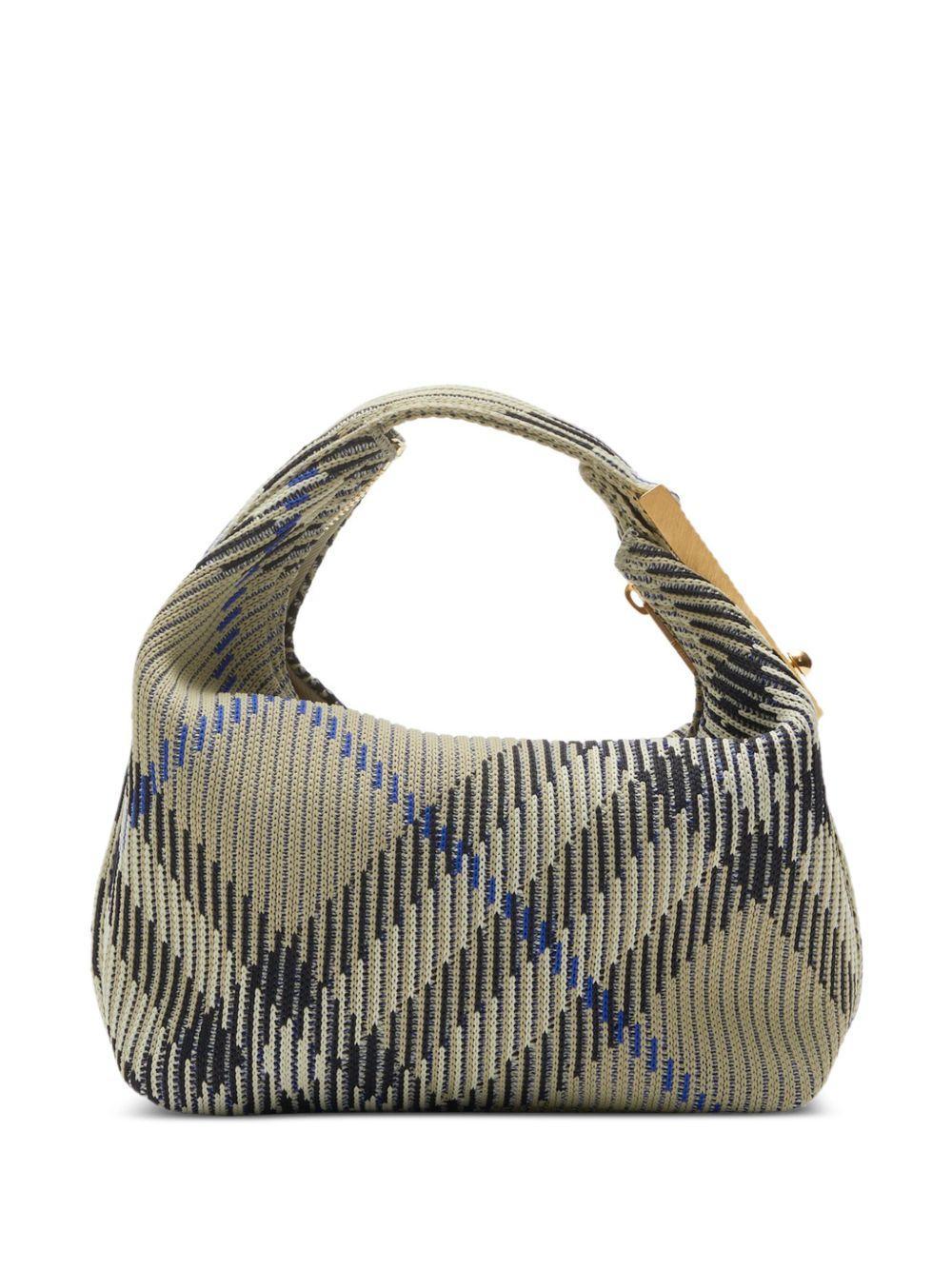 mini Peg checked tote bag Product Image