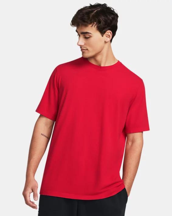 UA Icon Charged Cotton Mens Short Sleeve Product Image