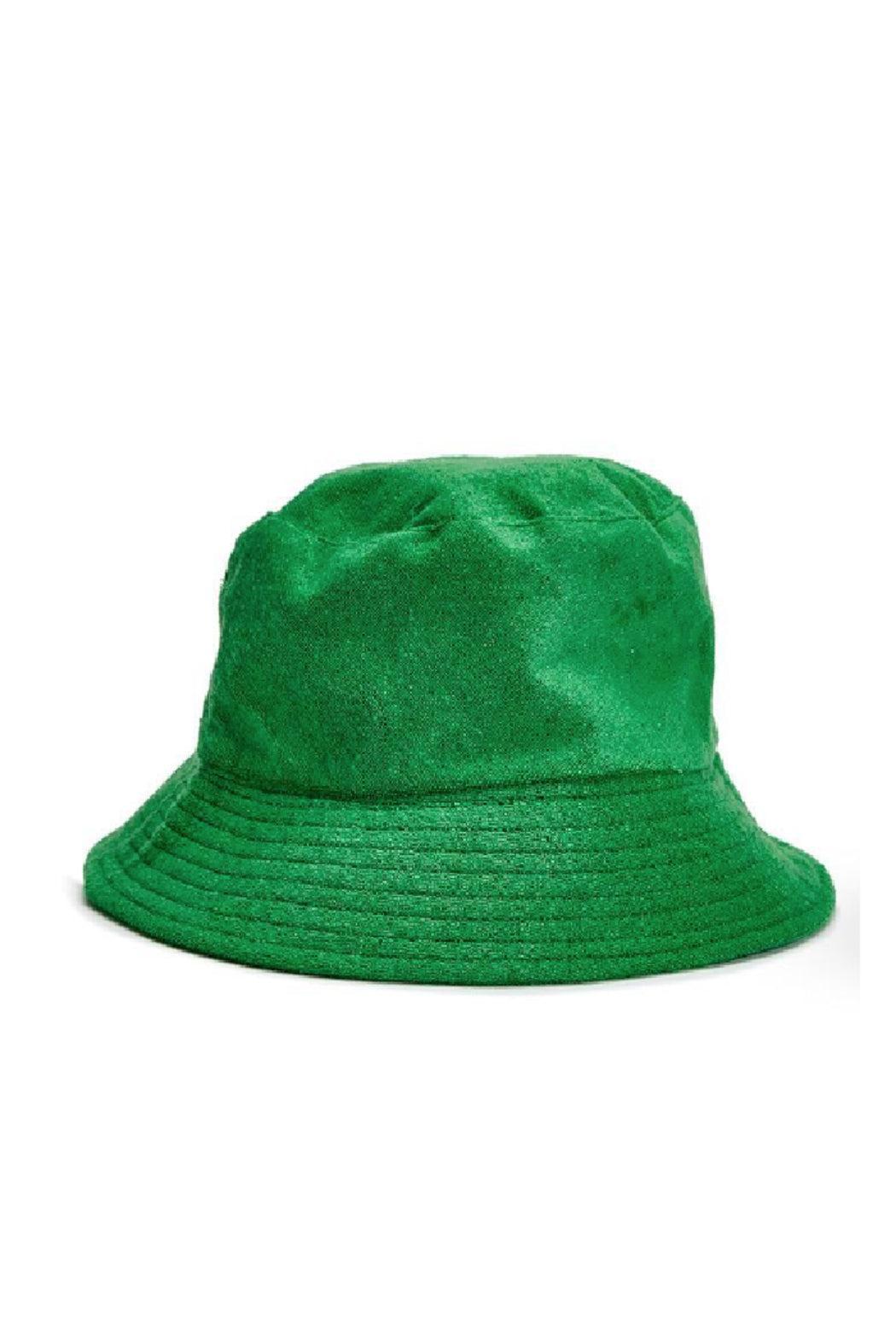 TERRY CLOTH BUCKET HAT Female Product Image
