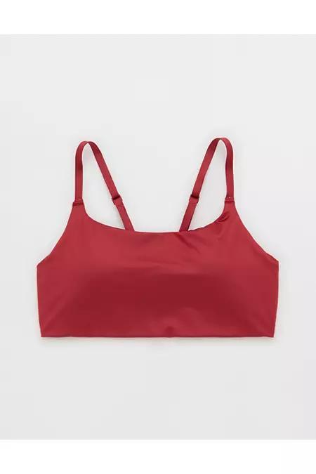 OFFLINE By Aerie Goals Gloss Strappy Sports Bra Women's Product Image