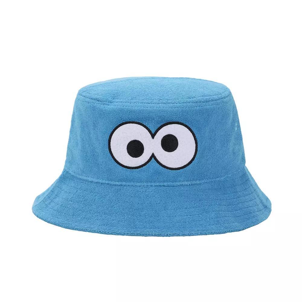 Men's Sesame Street Cookie Monster Bucket Hat, Blue Product Image