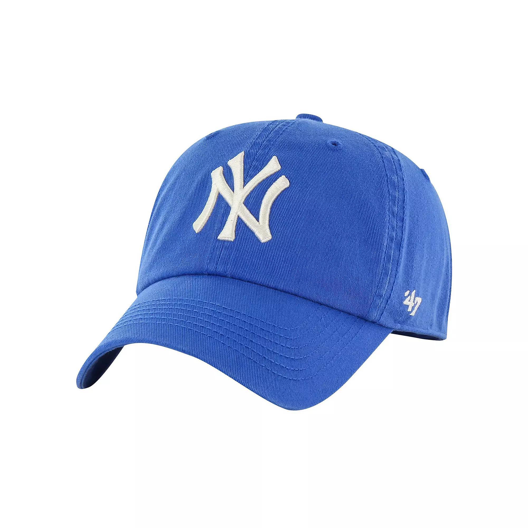 Men's '47 Royal New York Yankees Classic Franchise Fitted Hat, Size: XL, Blue Product Image