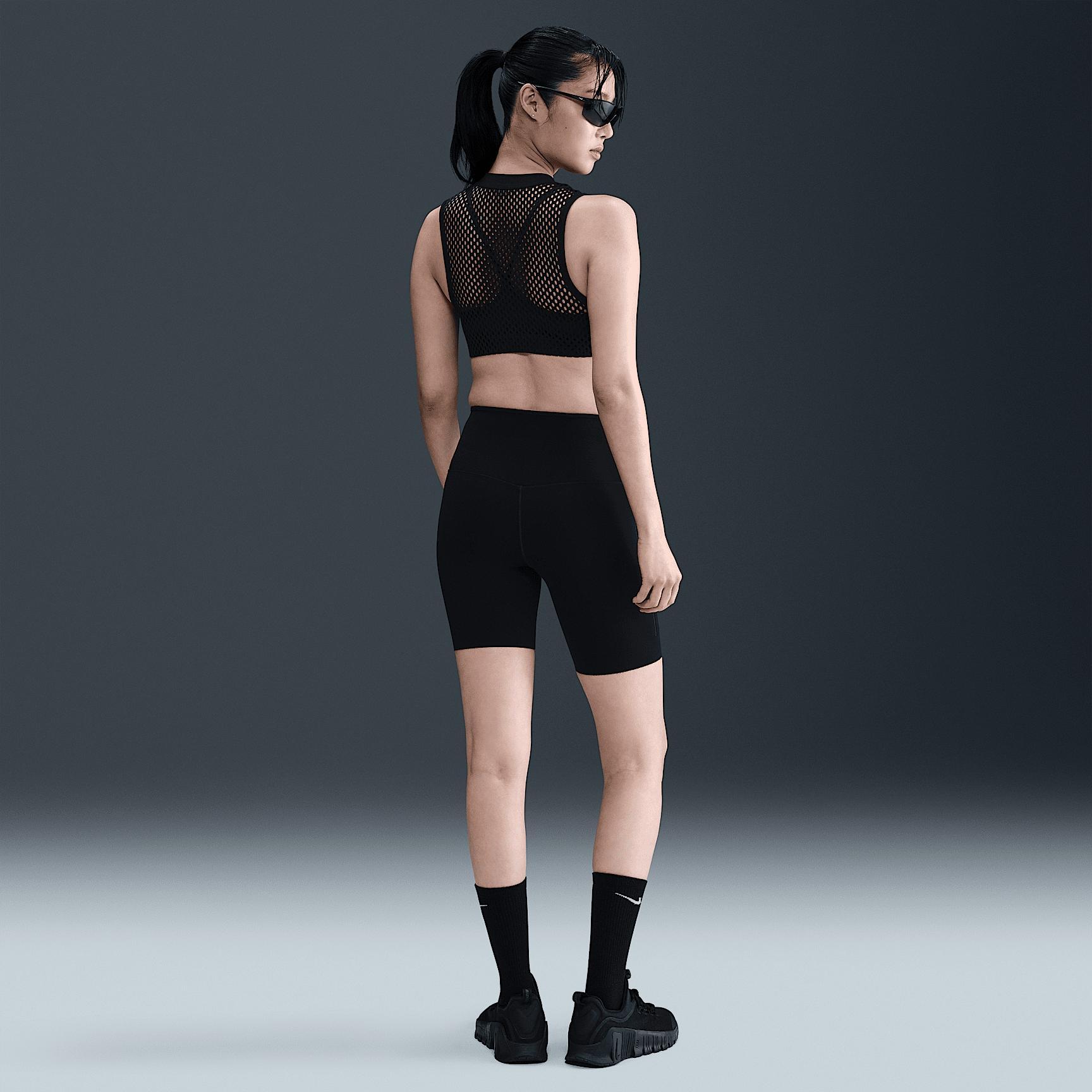 Nike Indy Light Support Net Sports Bra Womens at Urban Outfitters Product Image