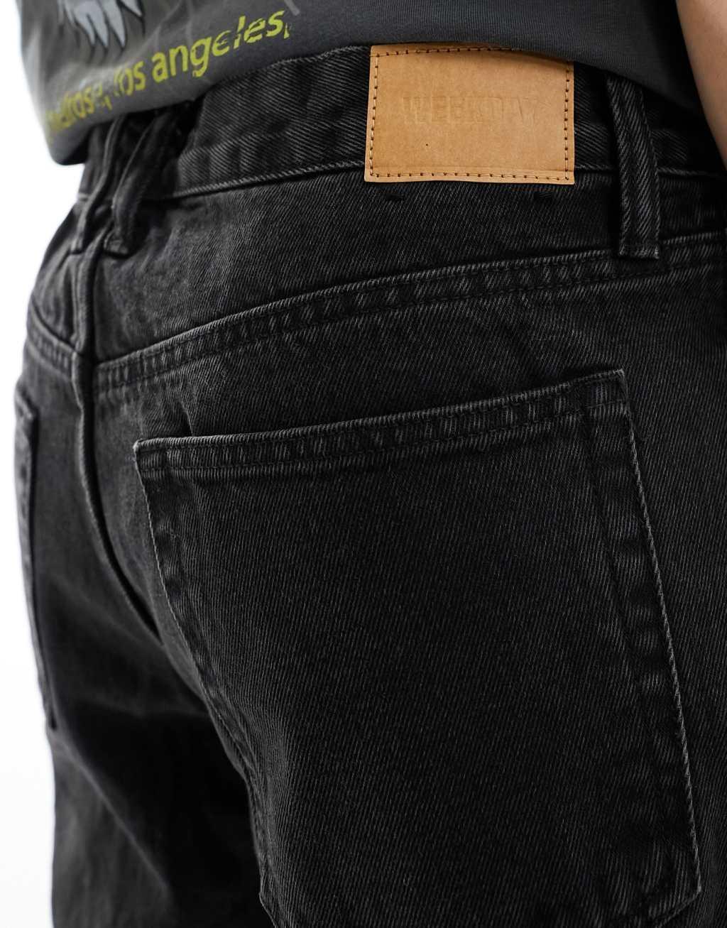 Weekday Barrel relaxed fit tapered jeans Product Image