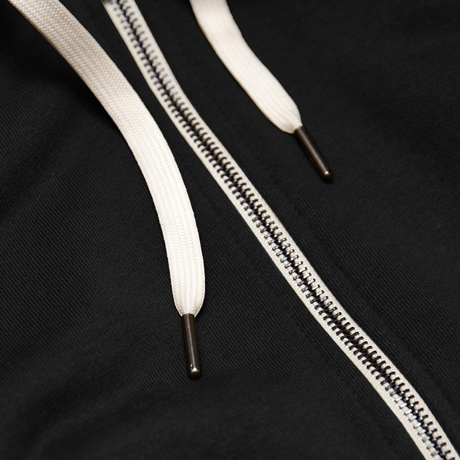 Black Fleece French Terry Zip Hoodie Product Image