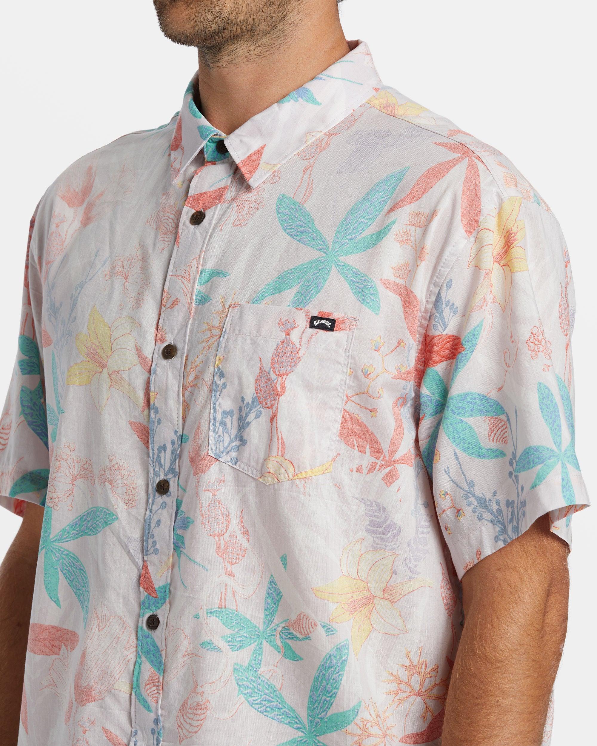Sundays Short Sleeve Shirt - Fog Male Product Image