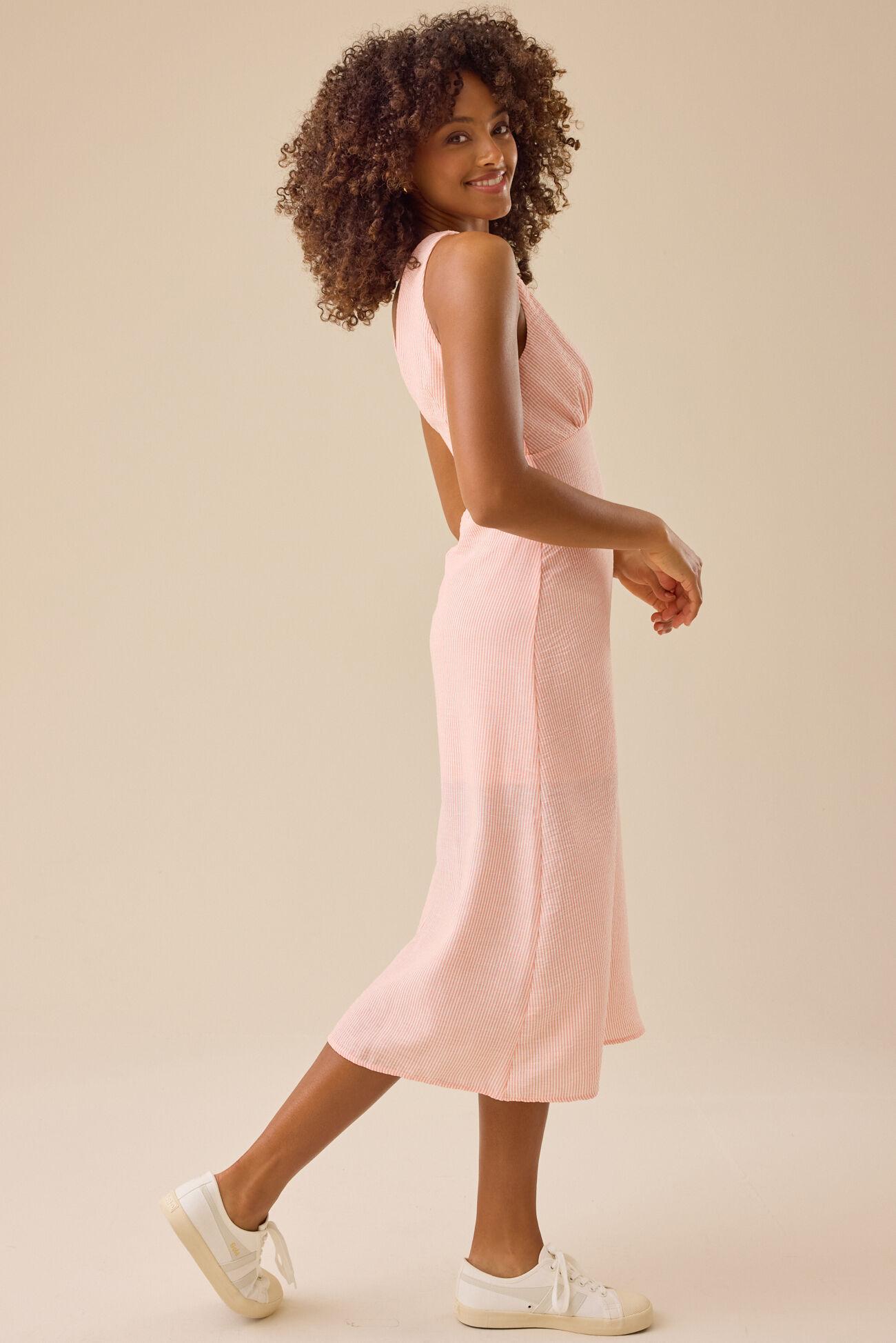 Gracie Striped Maxi Dress Product Image
