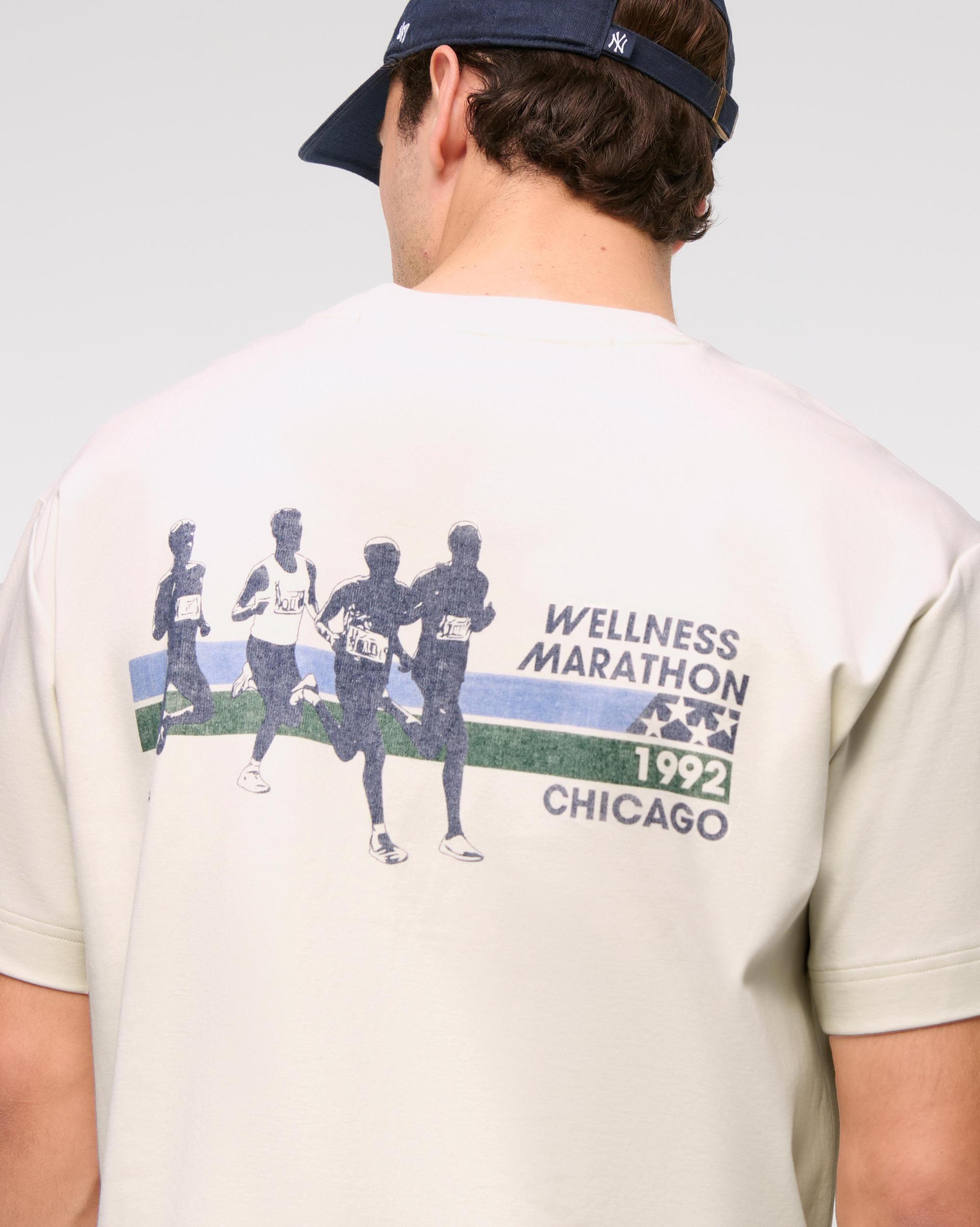 YPB Active Cropped Heavyweight Cotton Tee Product Image