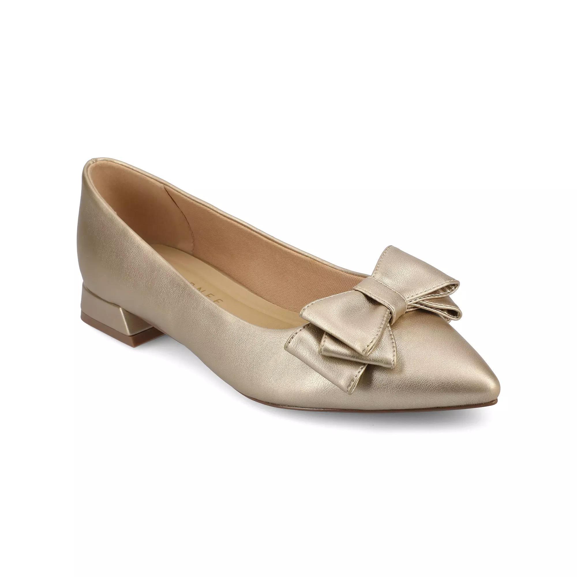 Journee Tru Comfort Foam Ophelia Womens Flats Beige Product Image