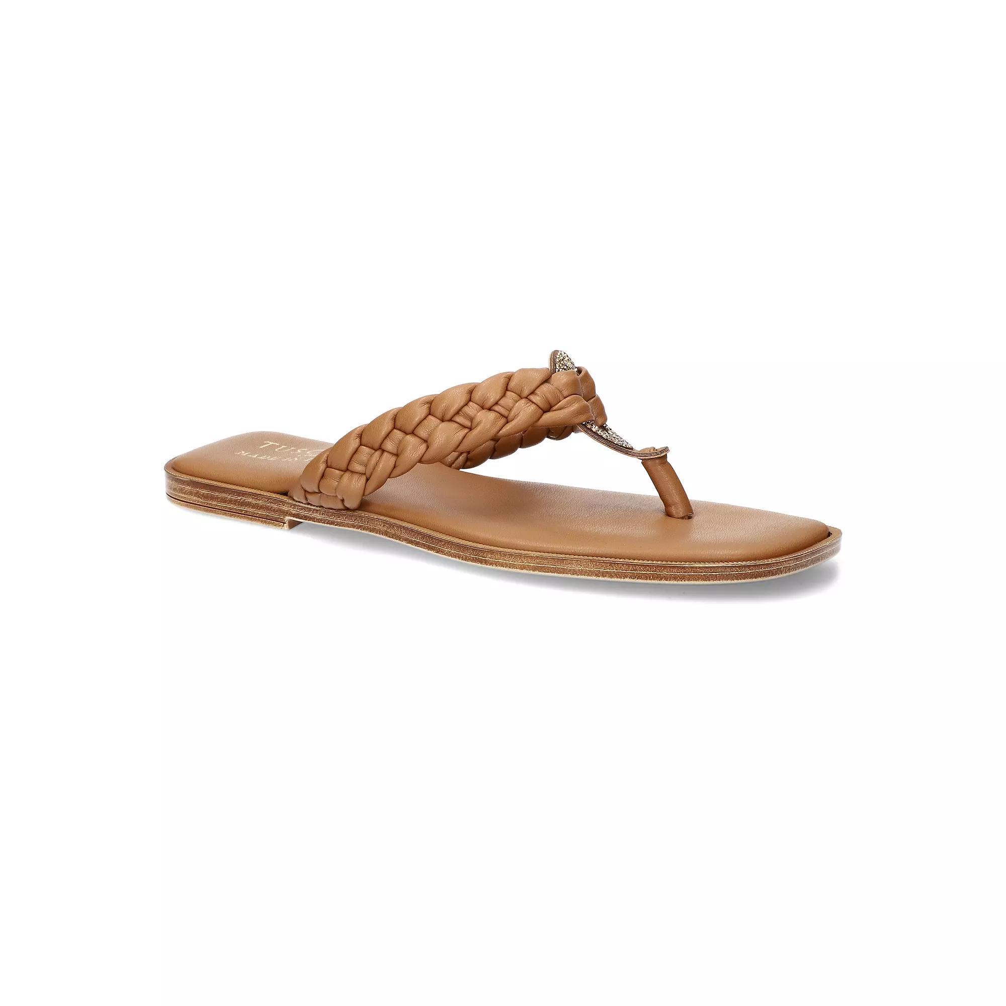 Tuscany by Easy Street Coletta Women's Thong Sandals, Size: 11 Product Image