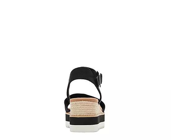 Toms Womens Diana Textile Platform Rope Wedge Sandals Product Image