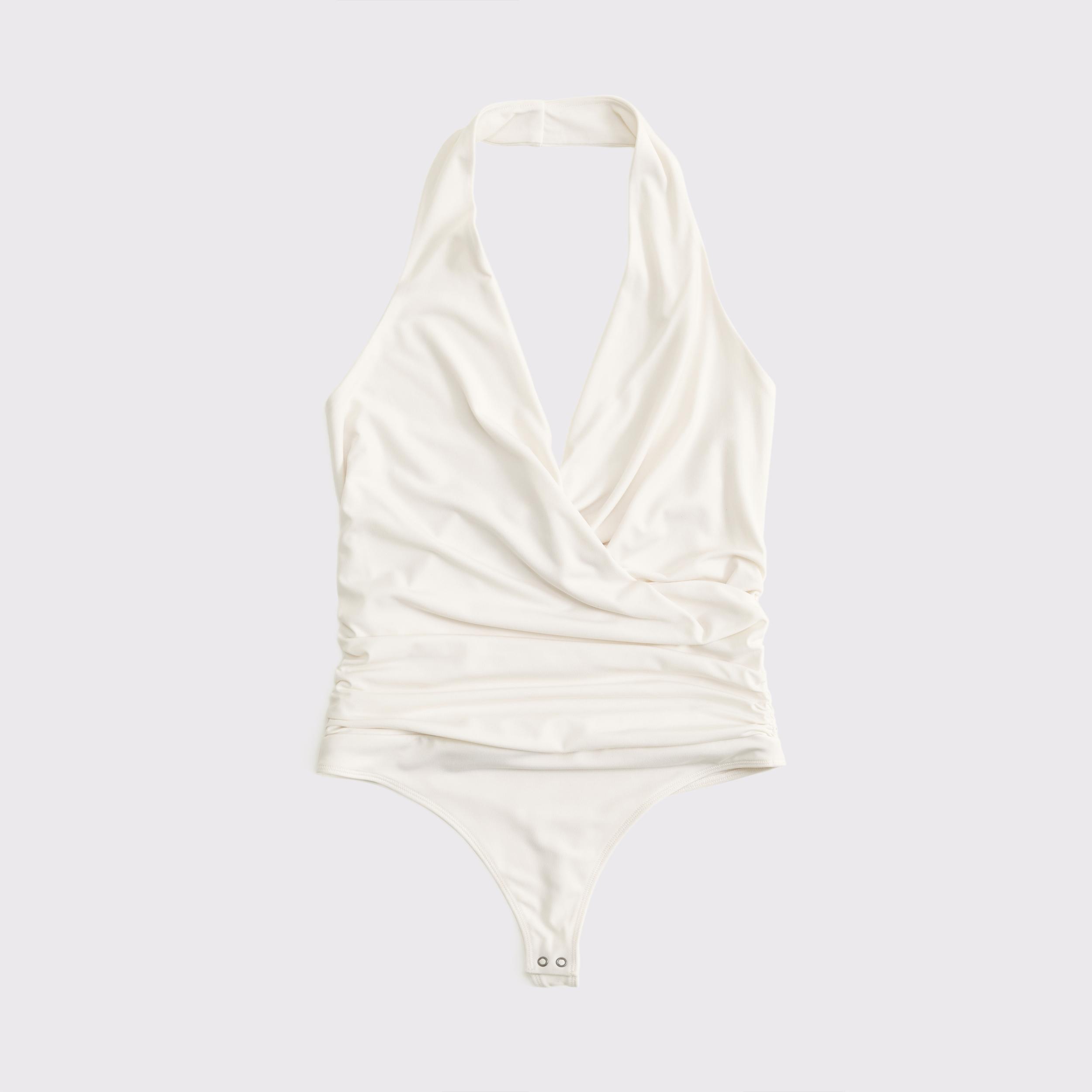 Draped Plunge Bodysuit Product Image