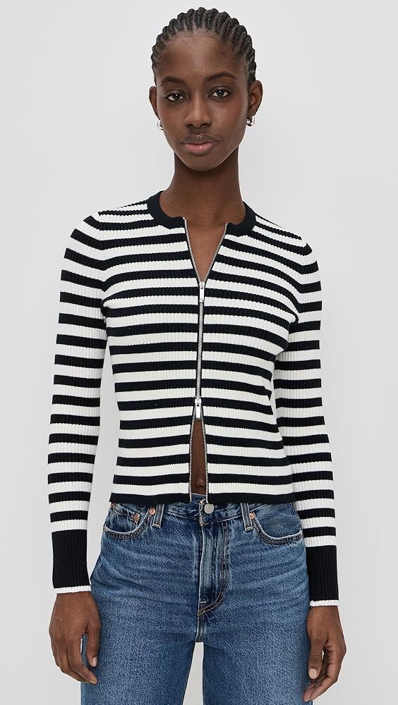 Madewell London 2 Way Zip Cardigan | Shopbop Product Image