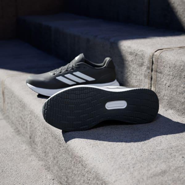adidas Runfalcon 5 Wide Running Shoes Core Black 9 Mens Product Image