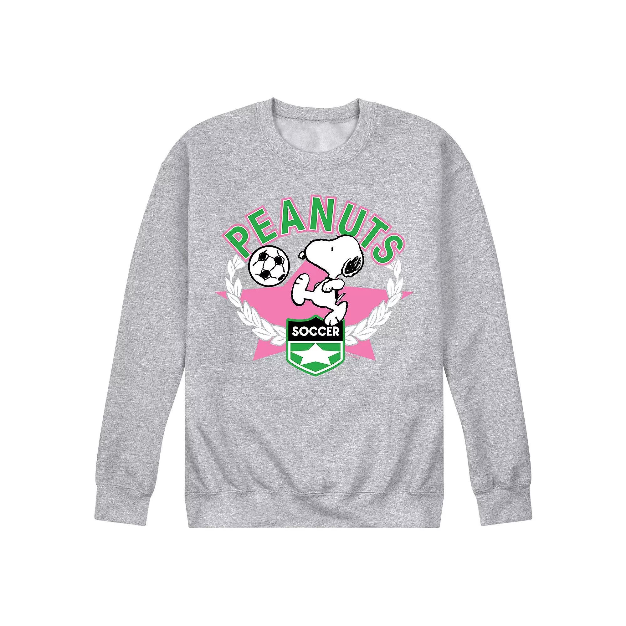 Mens Peanuts Soccer Sweatshirt Product Image