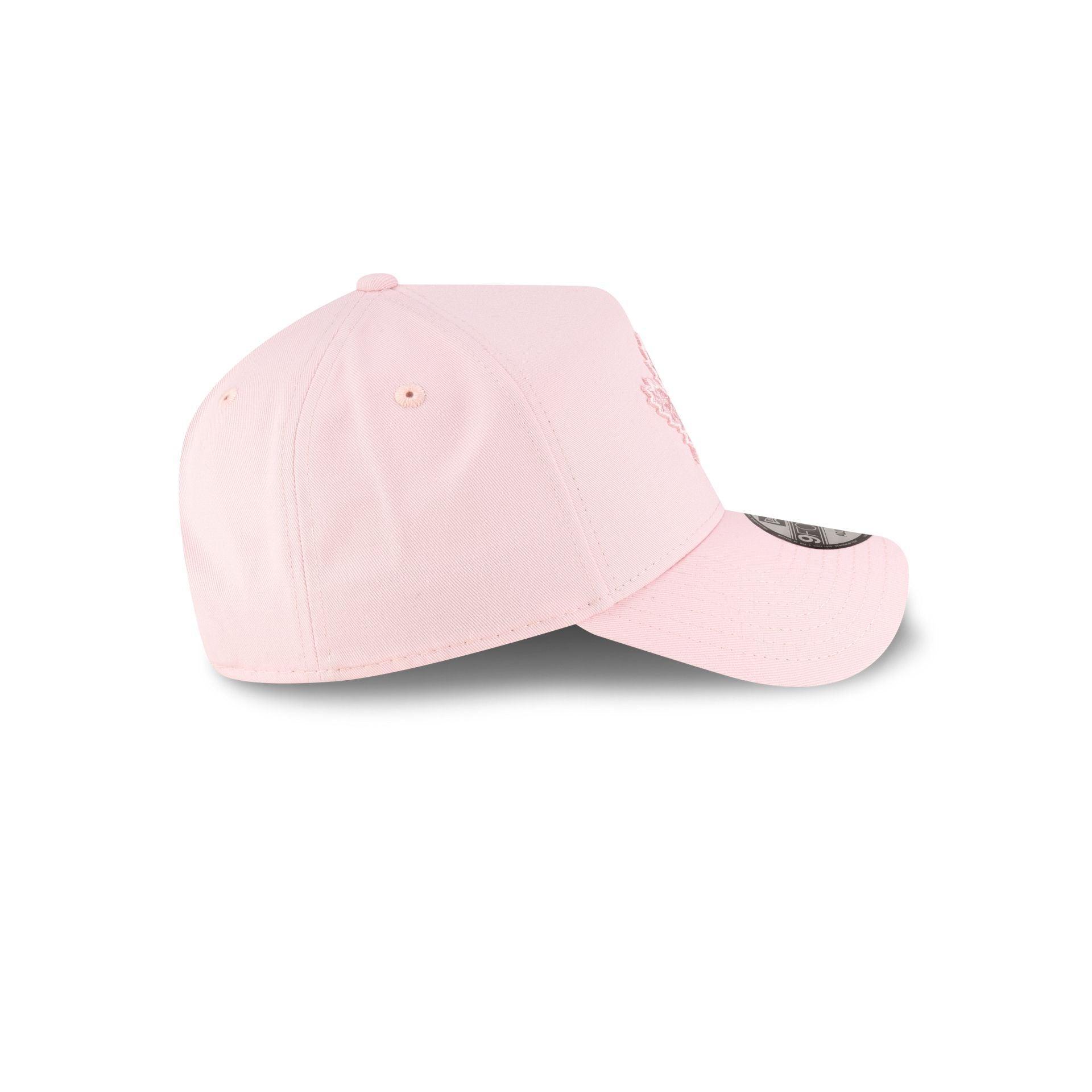 Toronto Maple Leafs Pink 9FORTY A-Frame Snapback Hat Male Product Image
