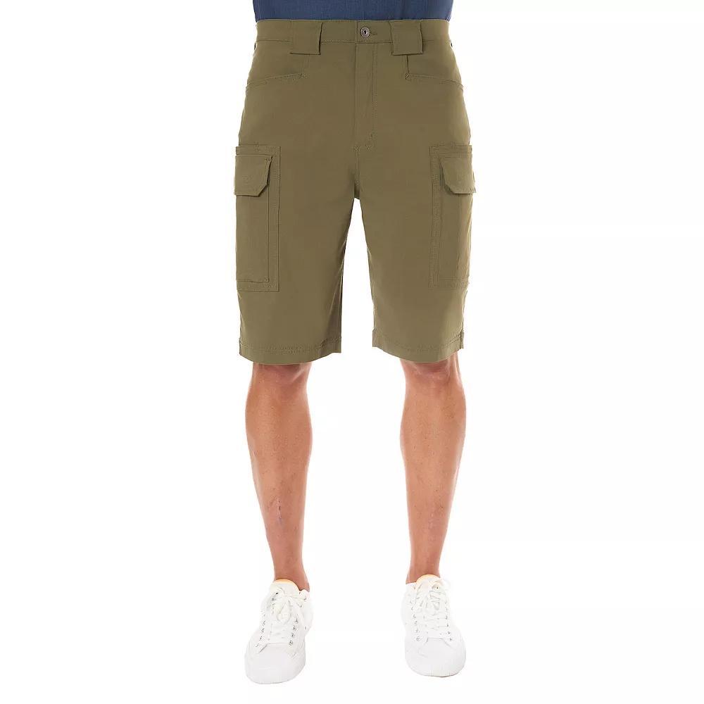Men's Smith's Workwear Stretch Performance Cargo Shorts, Size: 34, Aged Green Product Image