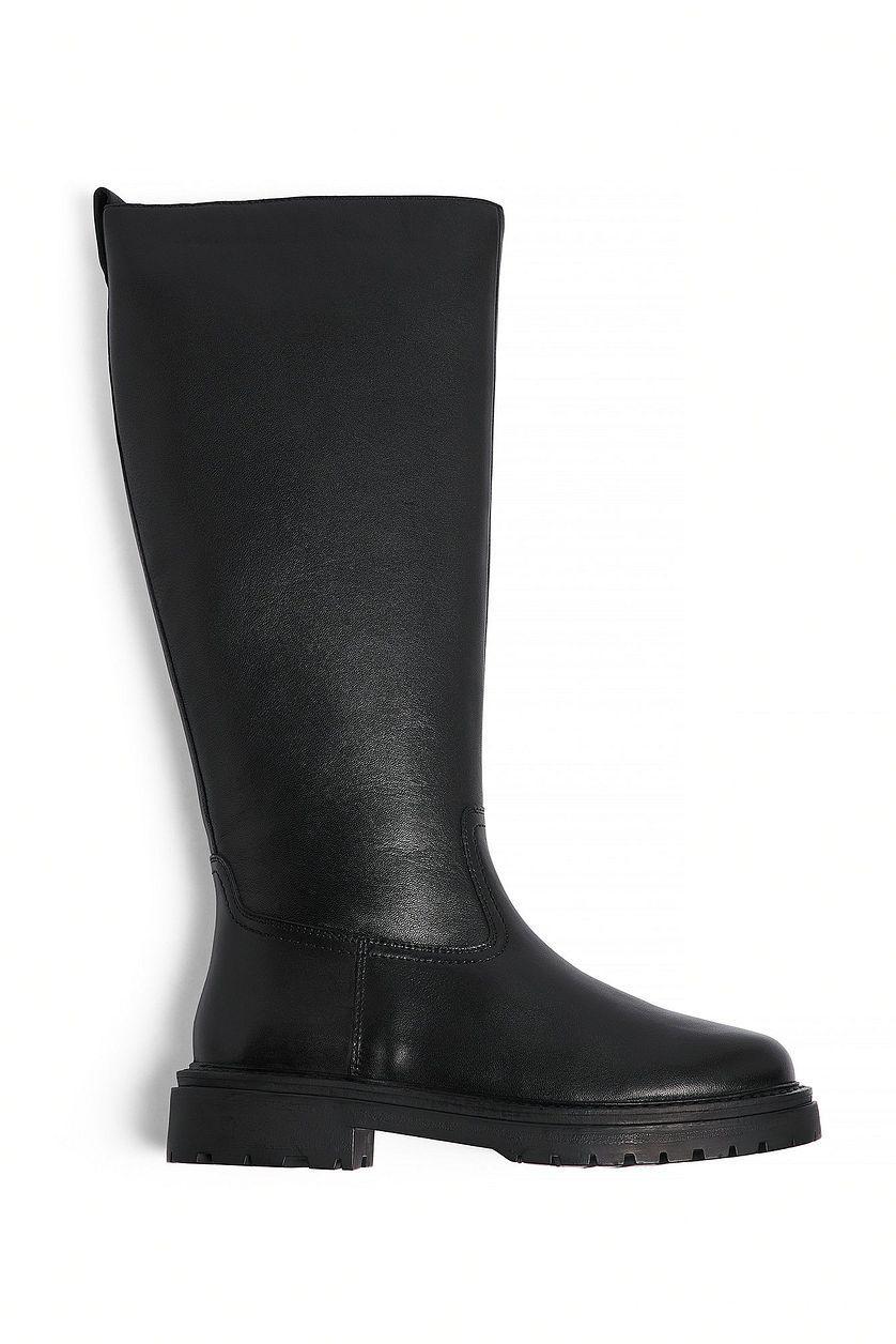 Leather Profile Sole Boots Product Image