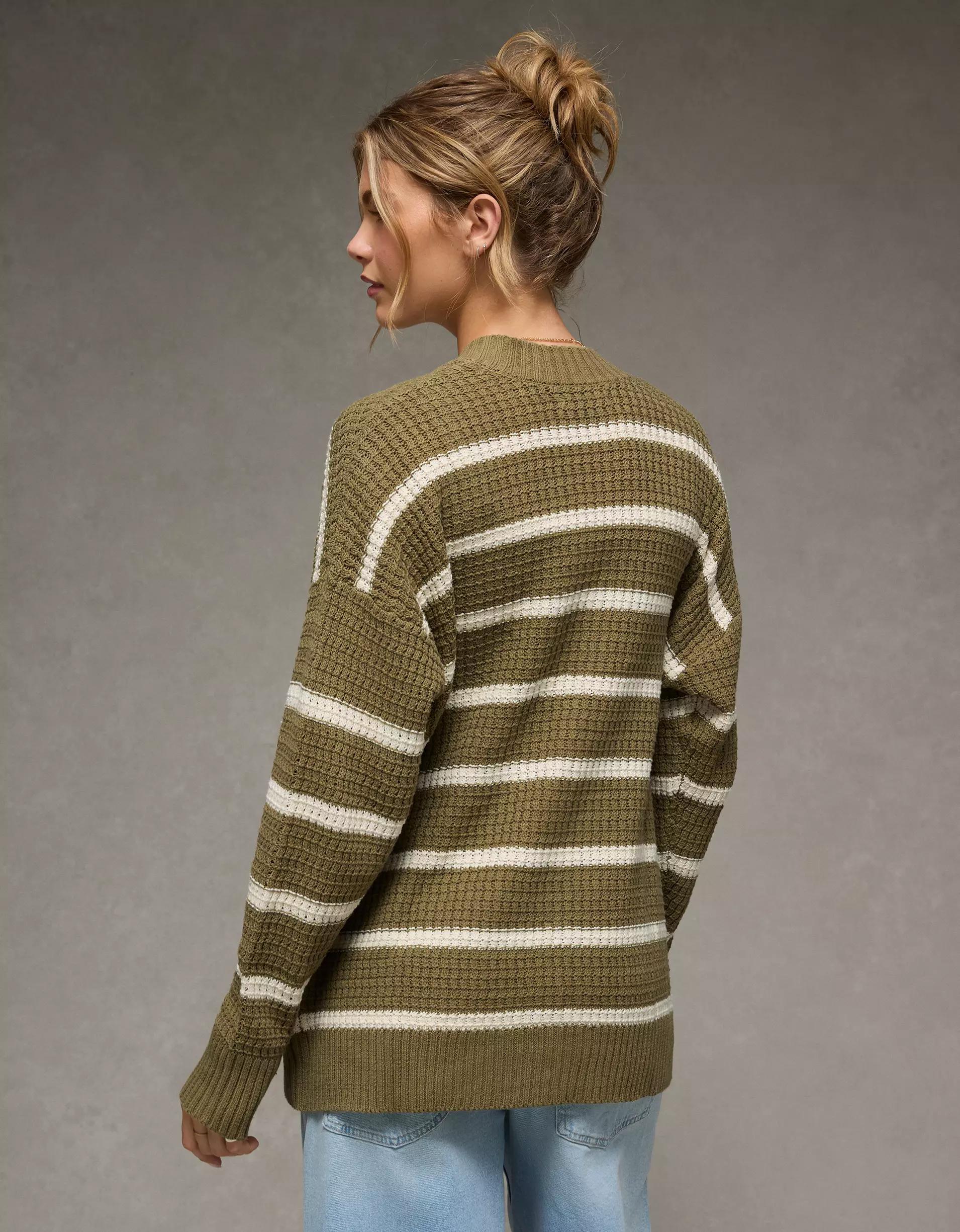 AE Open Knit Cardigan Product Image