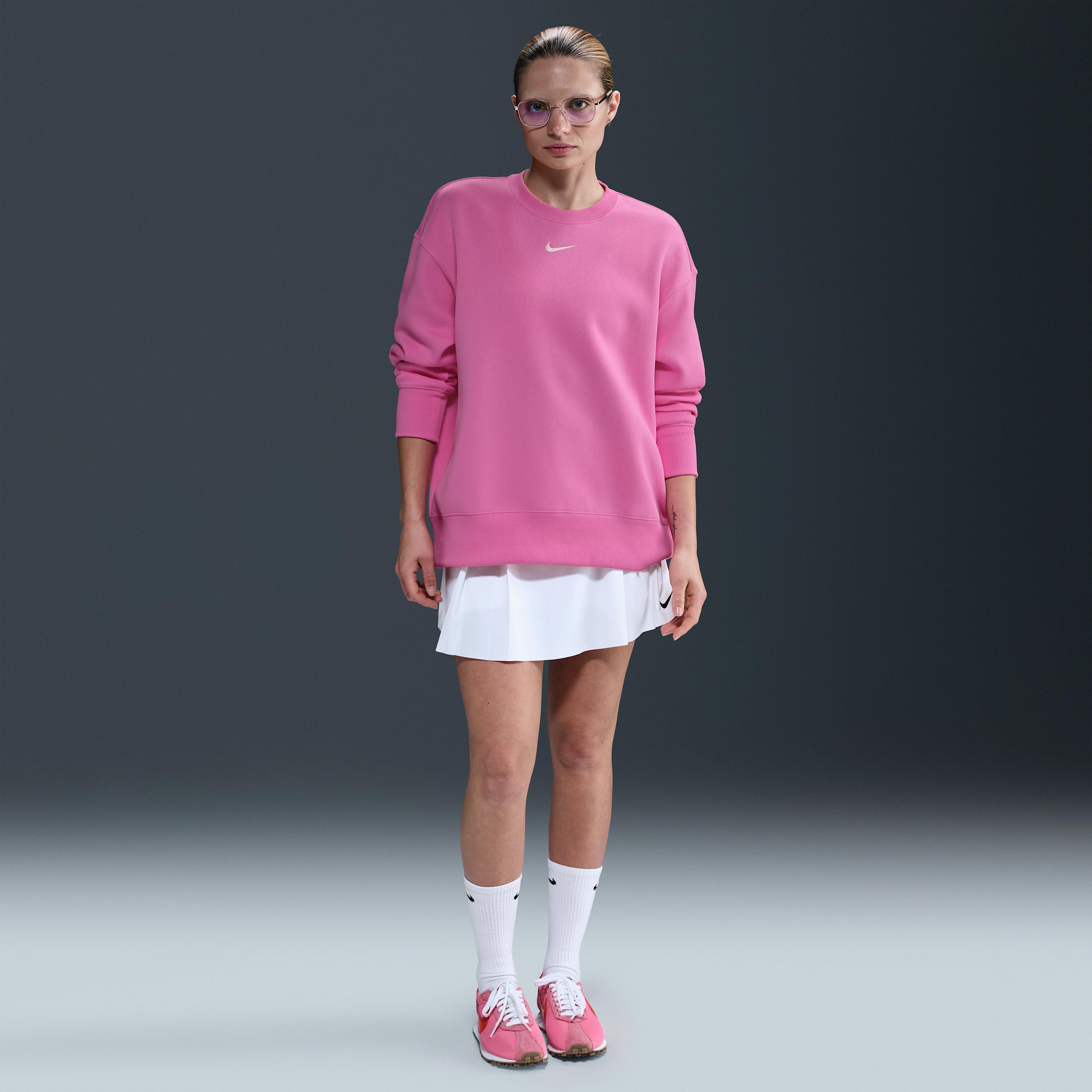 Women's Nike Sportswear Phoenix Fleece Oversized Crew-Neck Sweatshirt Product Image