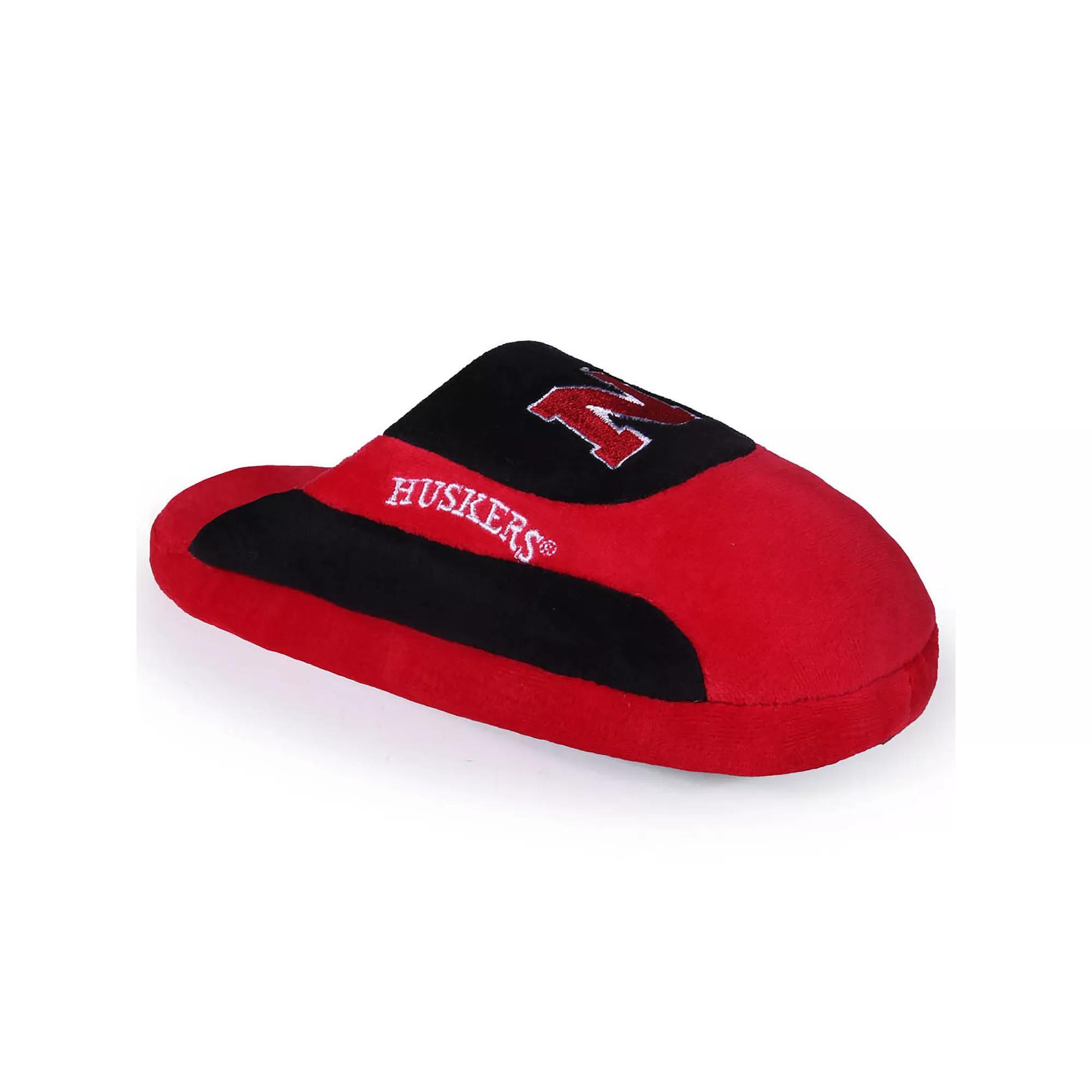 Unisex Nebraska Cornhuskers Low Pro Stripe Slip-On Slippers, Women's, Size: Large, Team Product Image