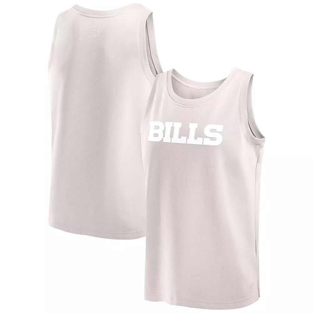 Men's Fanatics Cream Buffalo Bills Elements Tank Top, Size: 3XL, Beige Product Image