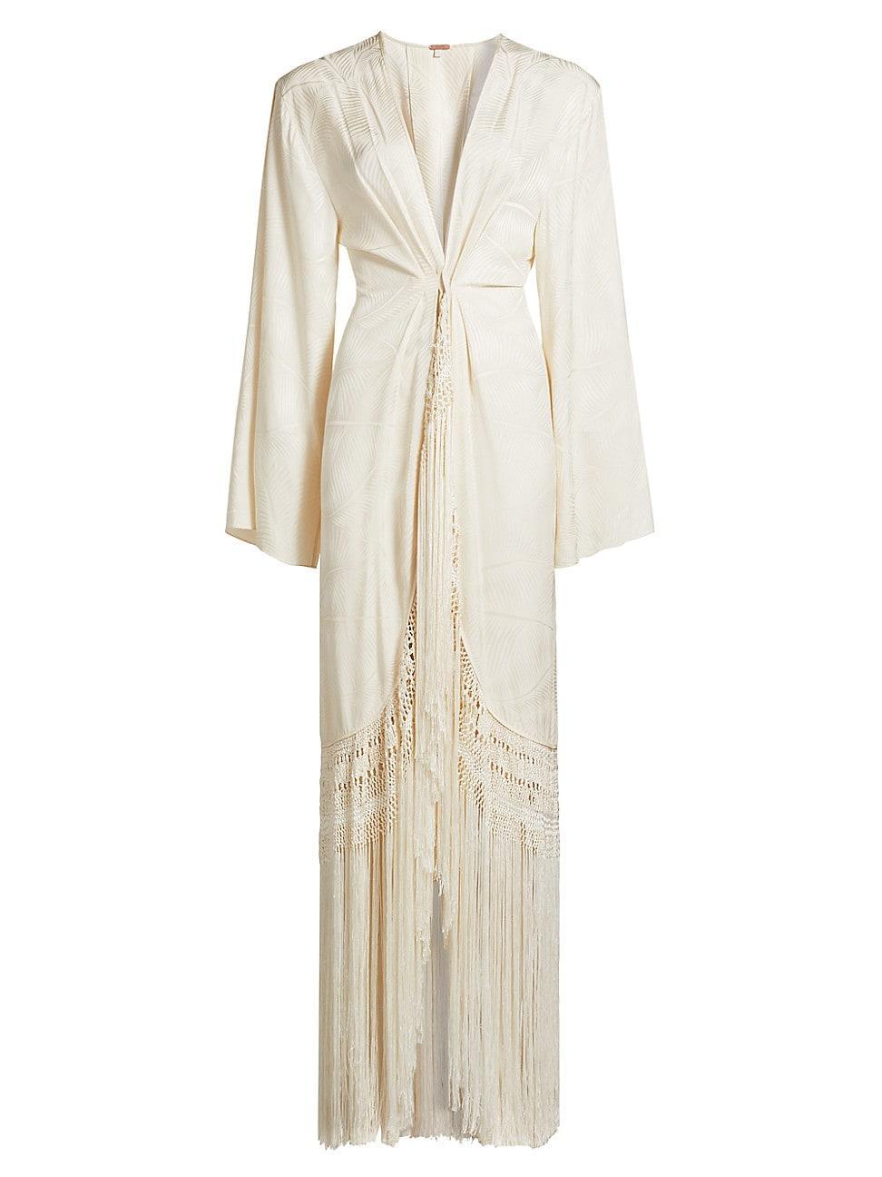 Womens Macram Kimono-Inspired Robe Product Image