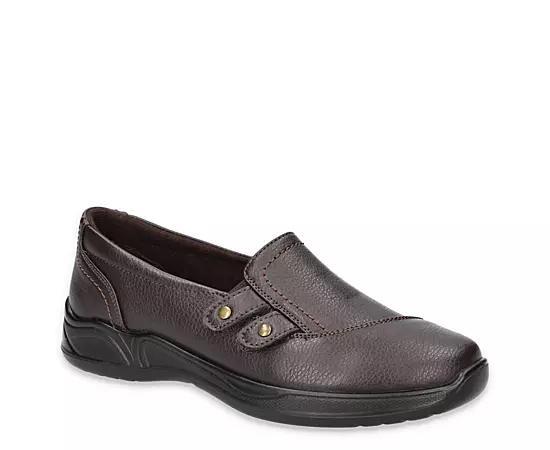 Easy Street Tune Women's Slip-On Comfort Flats, Size: 9.5, Blue Product Image