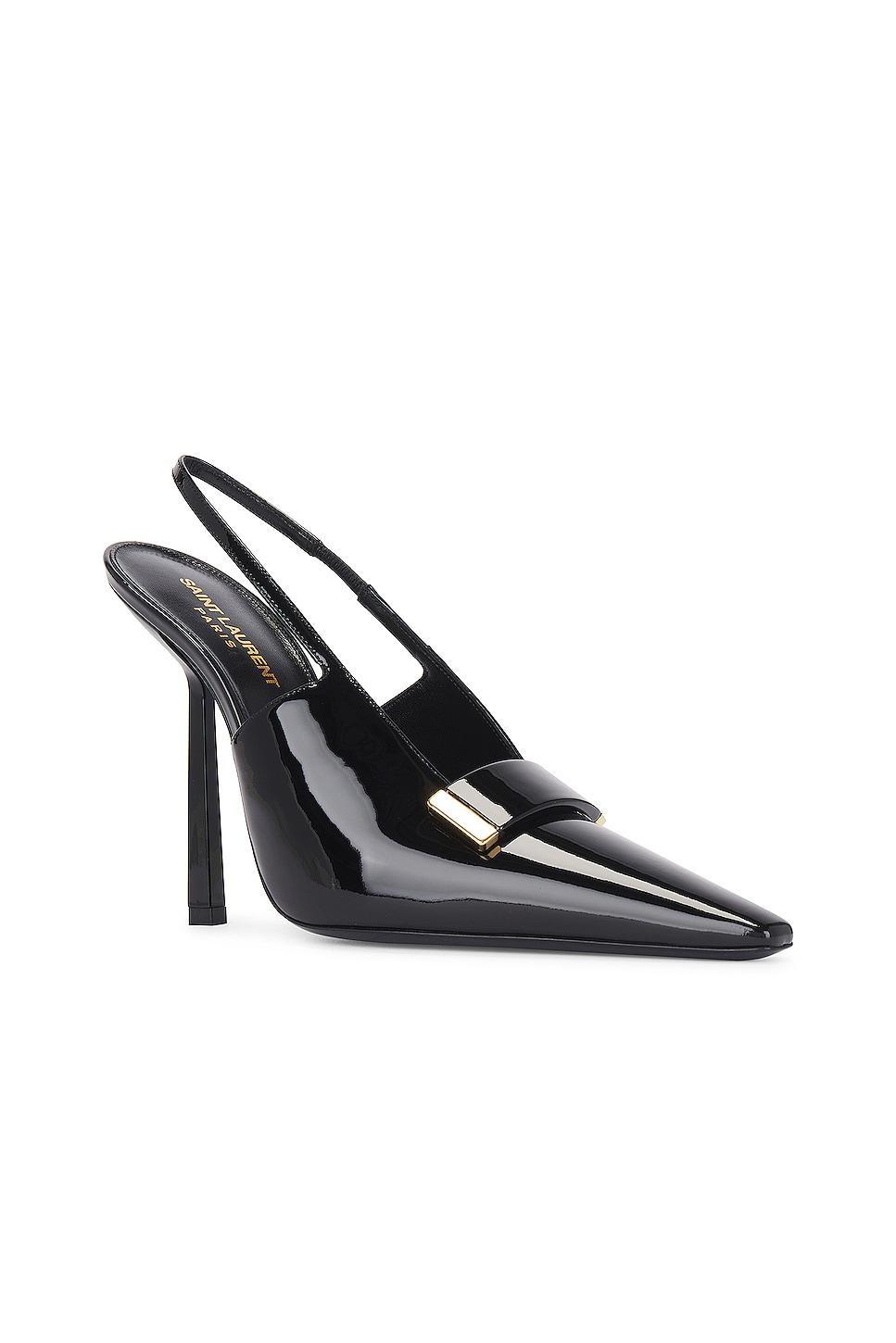 Saint Laurent Madame Singback Pump in Black Product Image