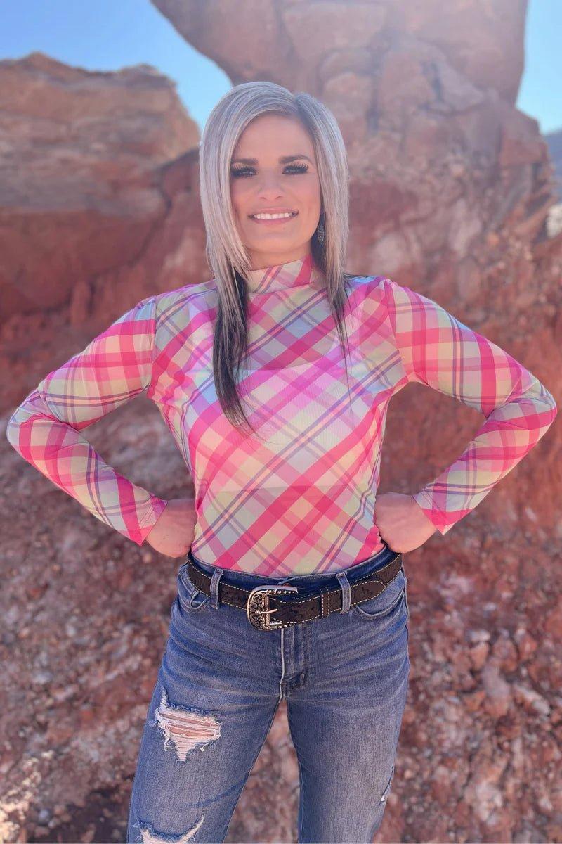April Showers Mesh Top Product Image