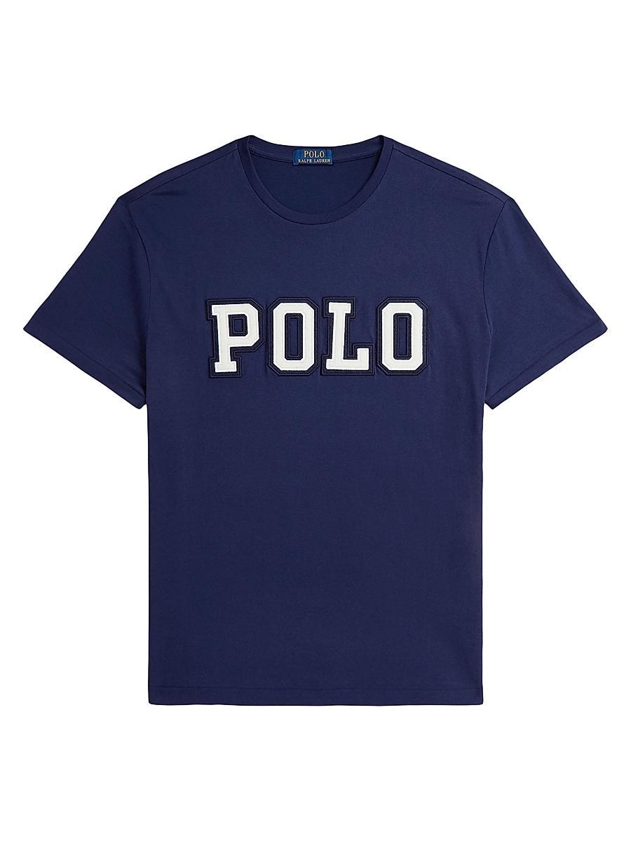 Mens Classic-Fit Logo Jersey T-Shirt Product Image