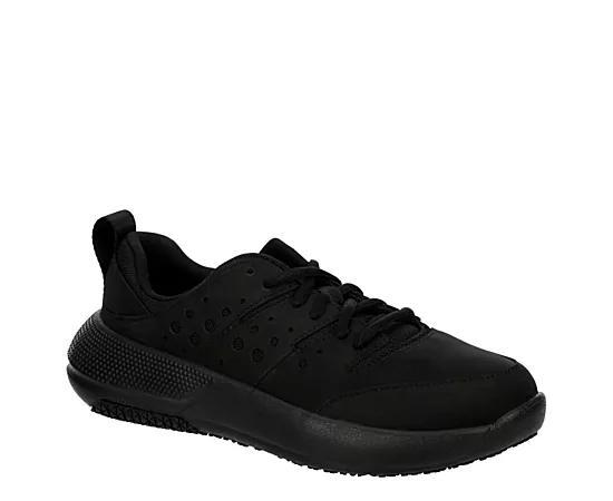 Crocs On The Clock Women's Work Sneakers, Size: 8, Black Product Image